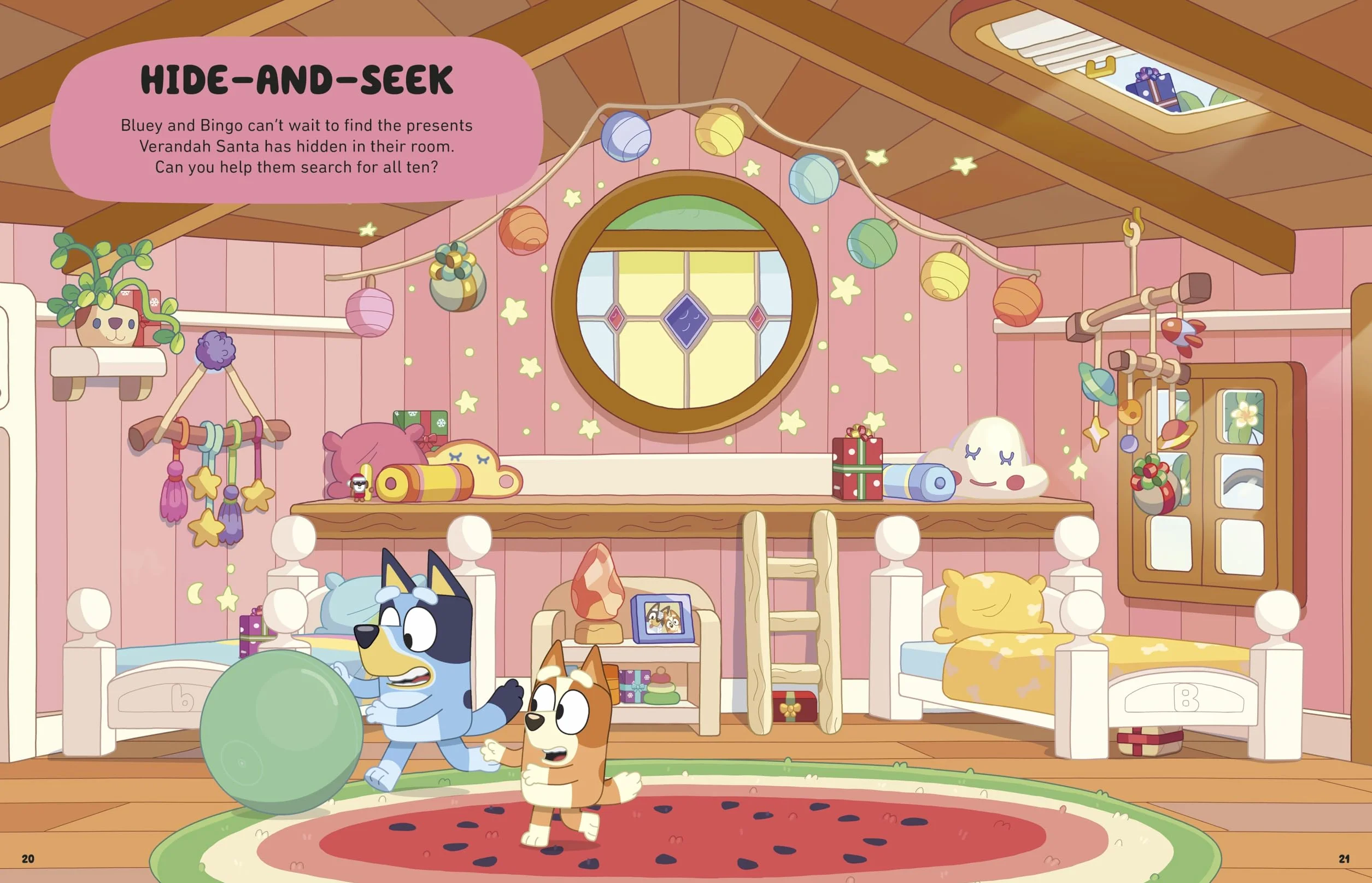 Bluey: Hooray It's Christmas Sticker Activity