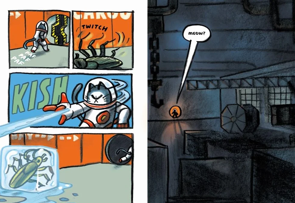The First Cat in Space and the Wrath of the Paperclip: A Graphic Novel: 3