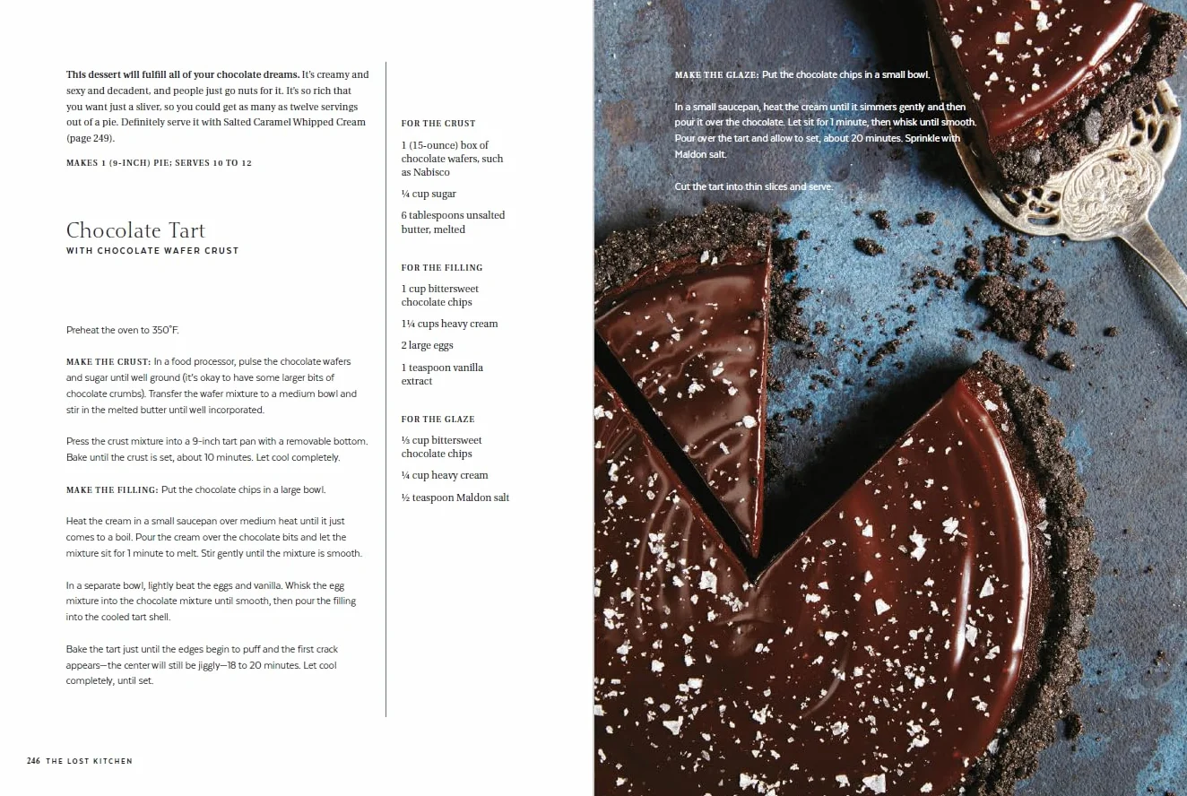 The Lost Kitchen: Recipes and a Good Life Found in Freedom, Maine: A Cookbook