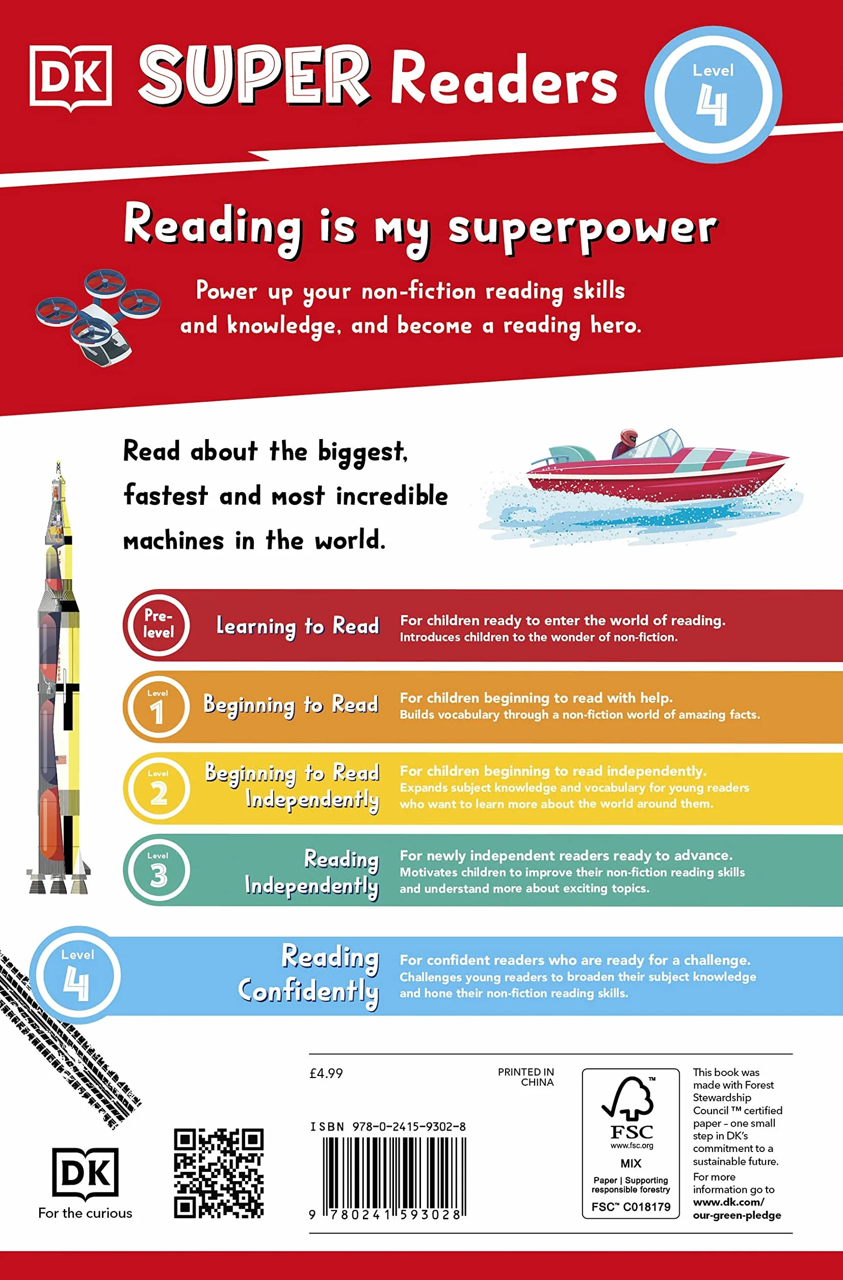 DK Super Readers Level 4 Extreme Machines