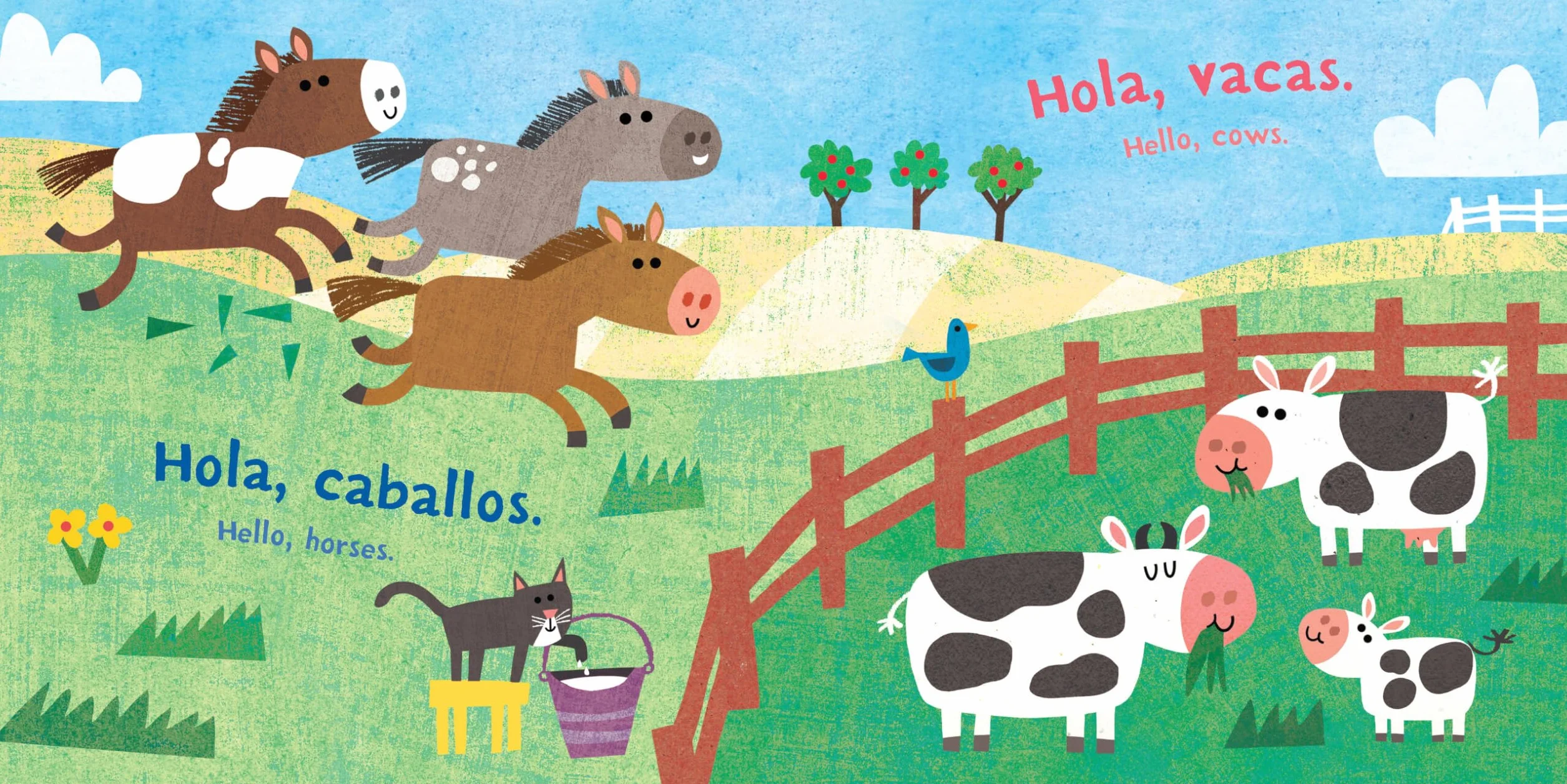 Indestructibles: ¡Hola, Granja! / Hello, Farm! Chew Proof Rip Proof Nontoxic 100% Washable Book for Babies