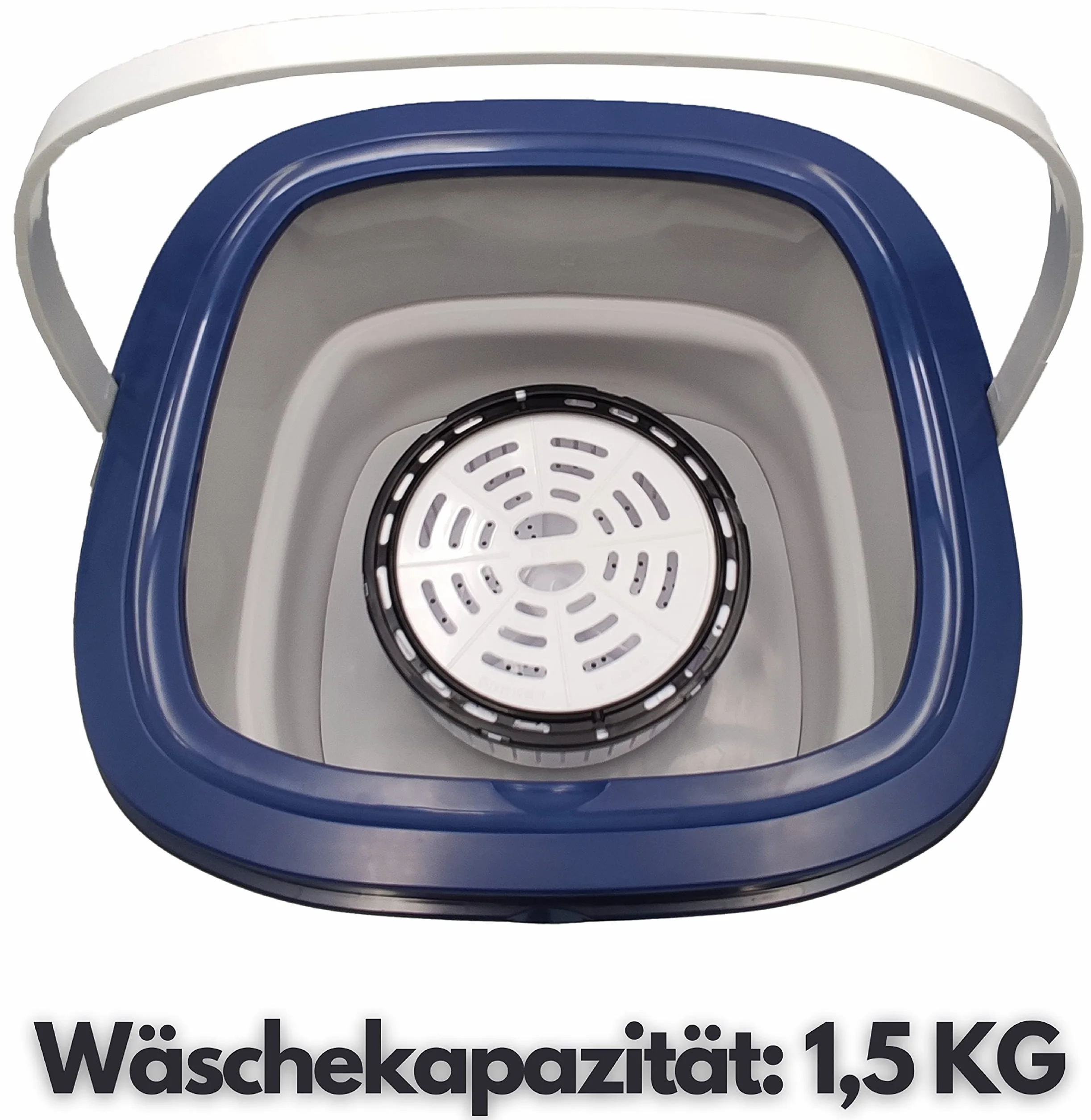 Składana mini pralka 1,5 kg 135 W przenośna na kemping