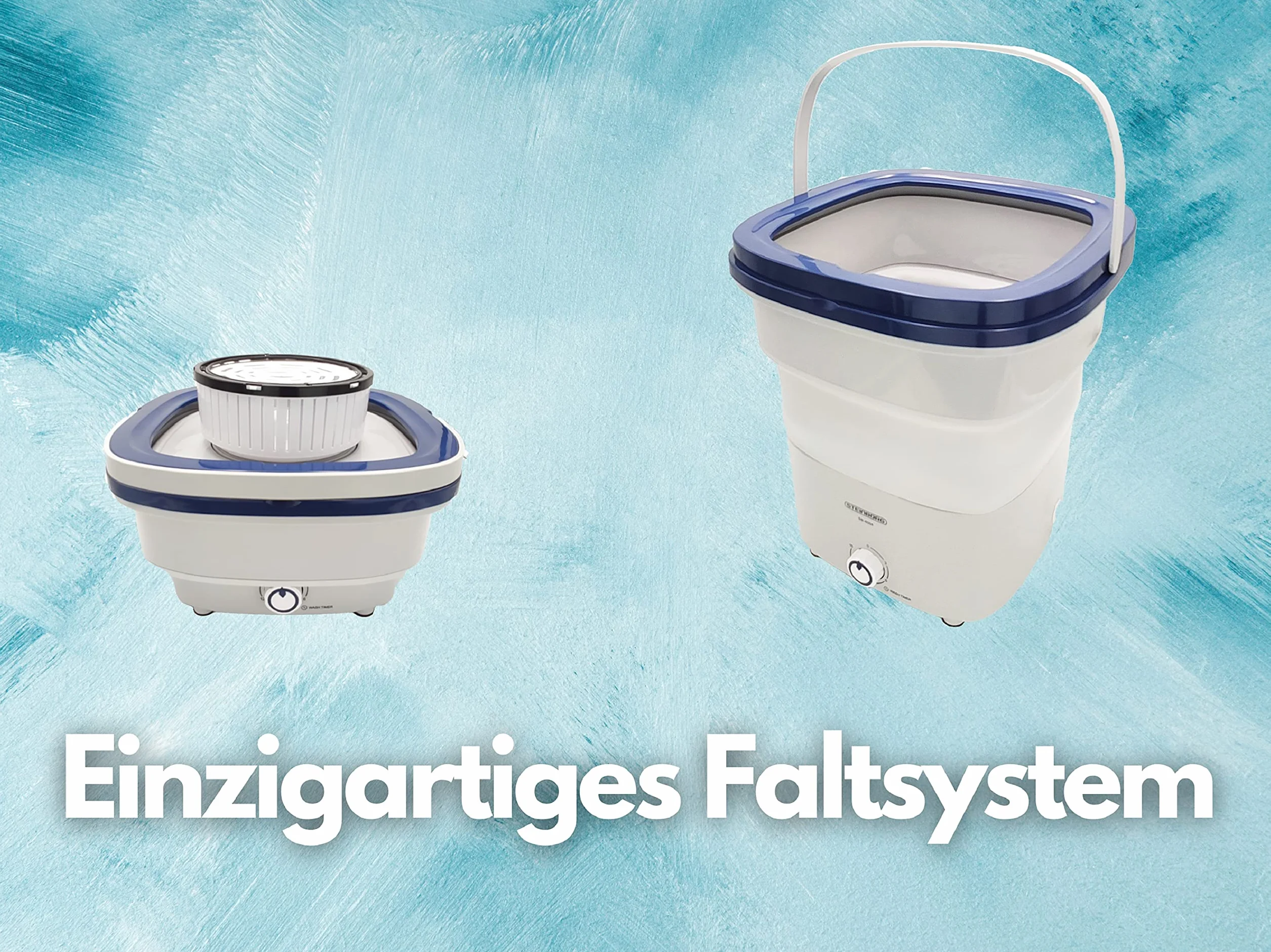 Składana mini pralka 1,5 kg 135 W przenośna na kemping