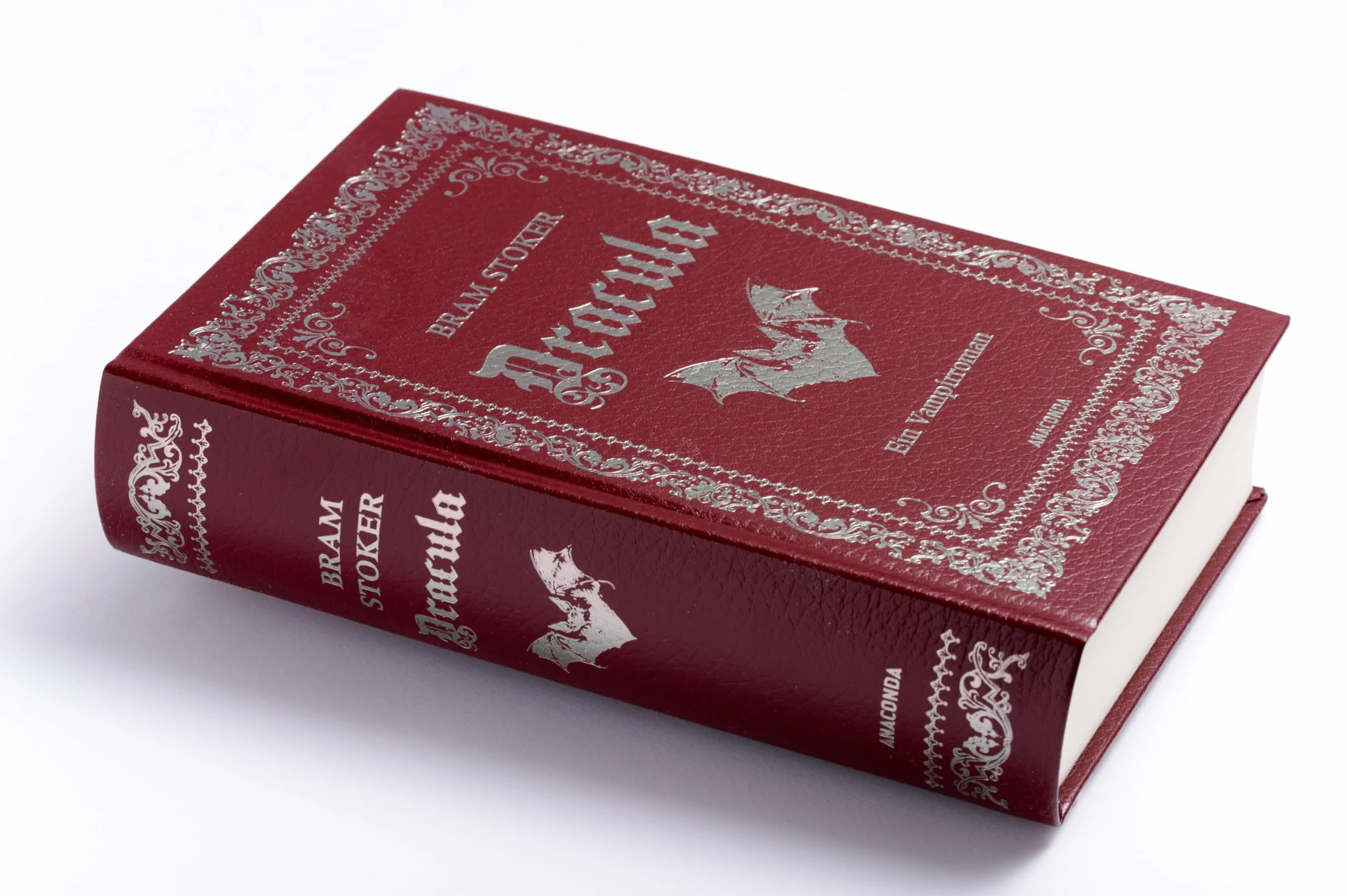 Dracula. Ein Vampirroman: Bram Stokers Schauerroman, klassisch in Cabra-Leder gebunden, mit Prägung: 19