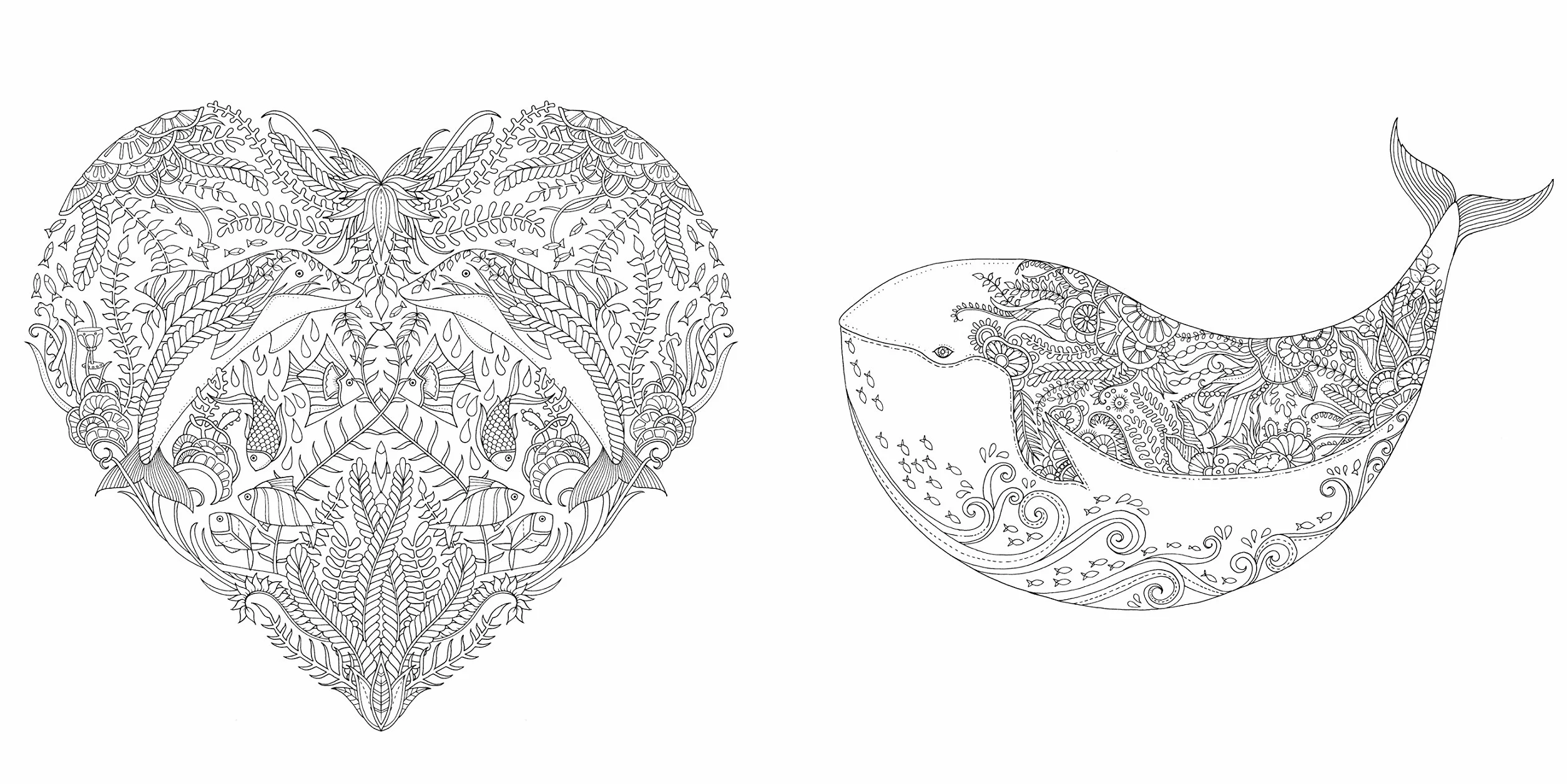 Lost Ocean An Inky Adventure & Colouring Book