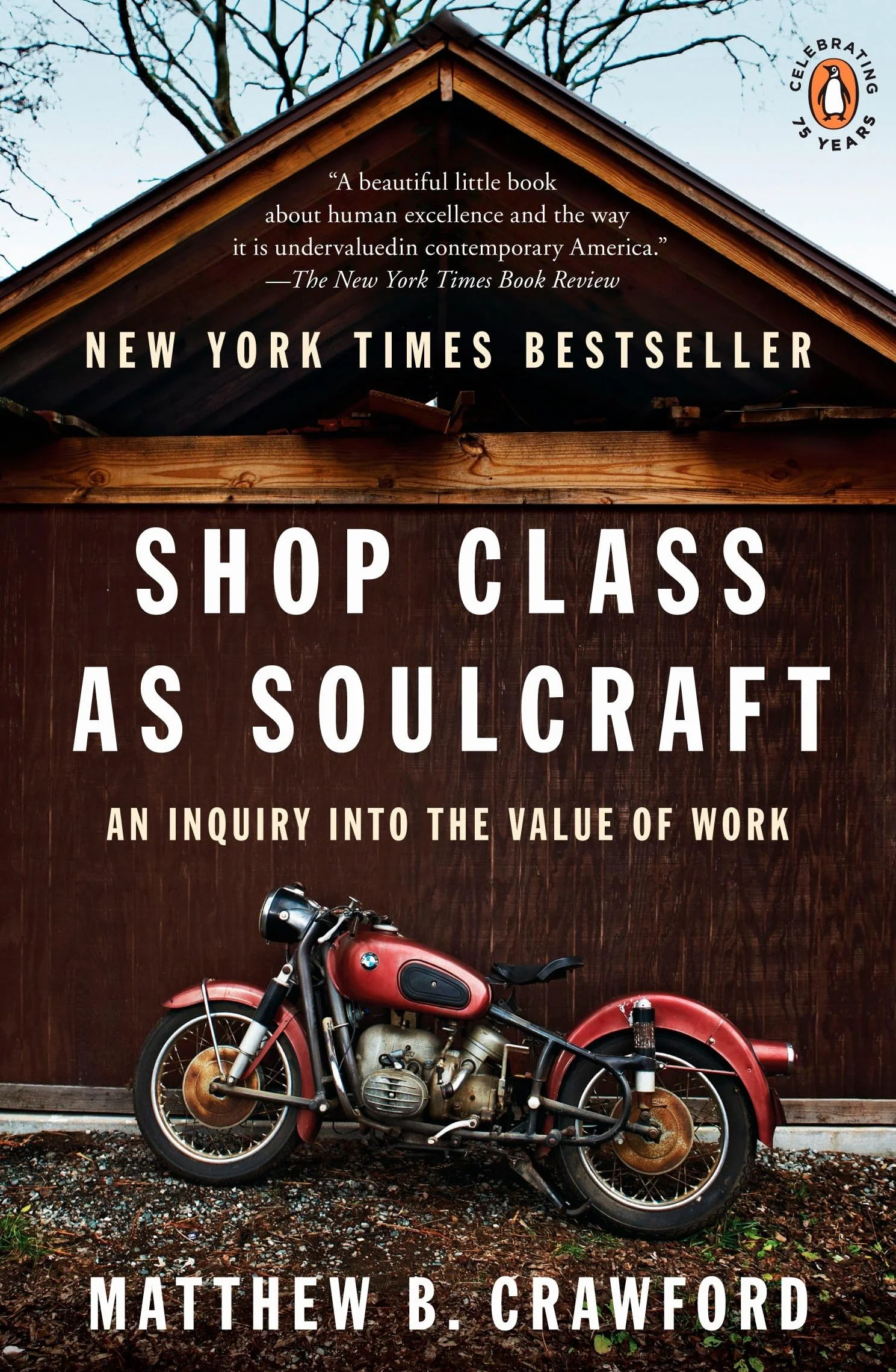 Shop Class as Soulcraft: An Inquiry into the Value of Work