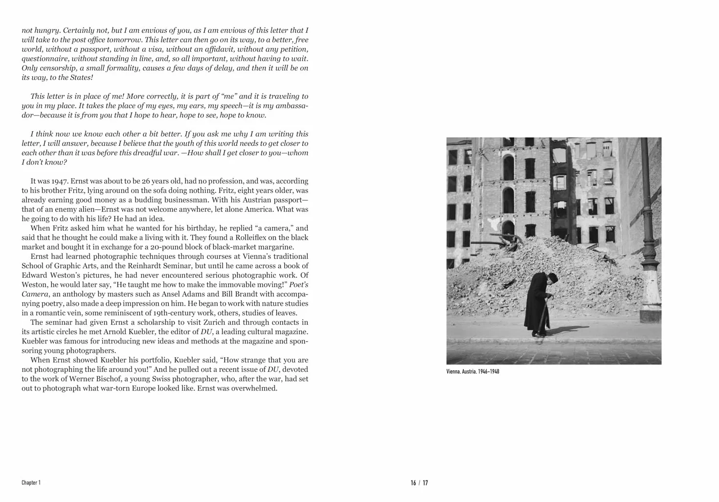 Ernst Haas: Letters & Stories