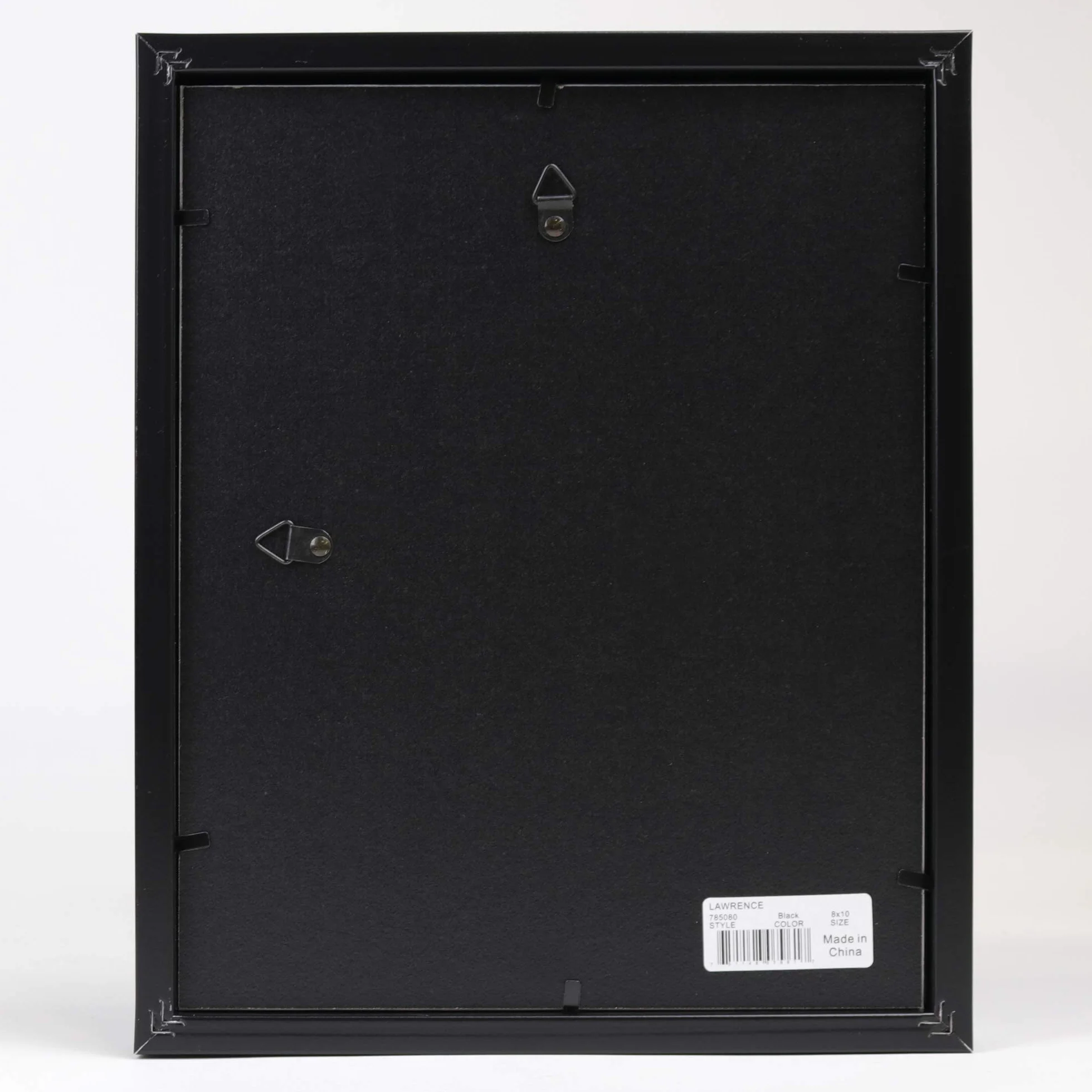 Lawrence Ramki Shadow Box Frame Polistyren, Czarny, 8x10