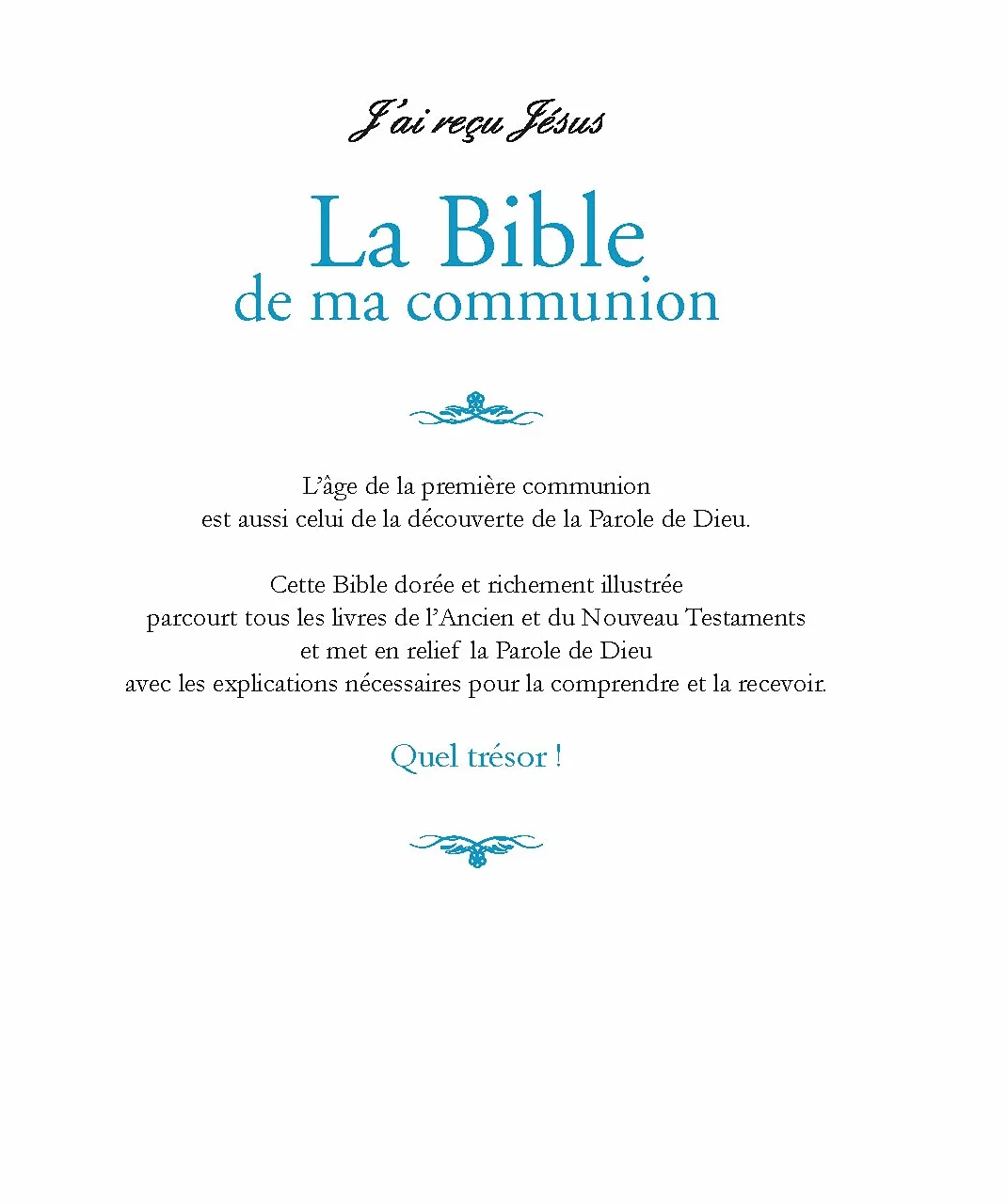 La Bible de ma communion