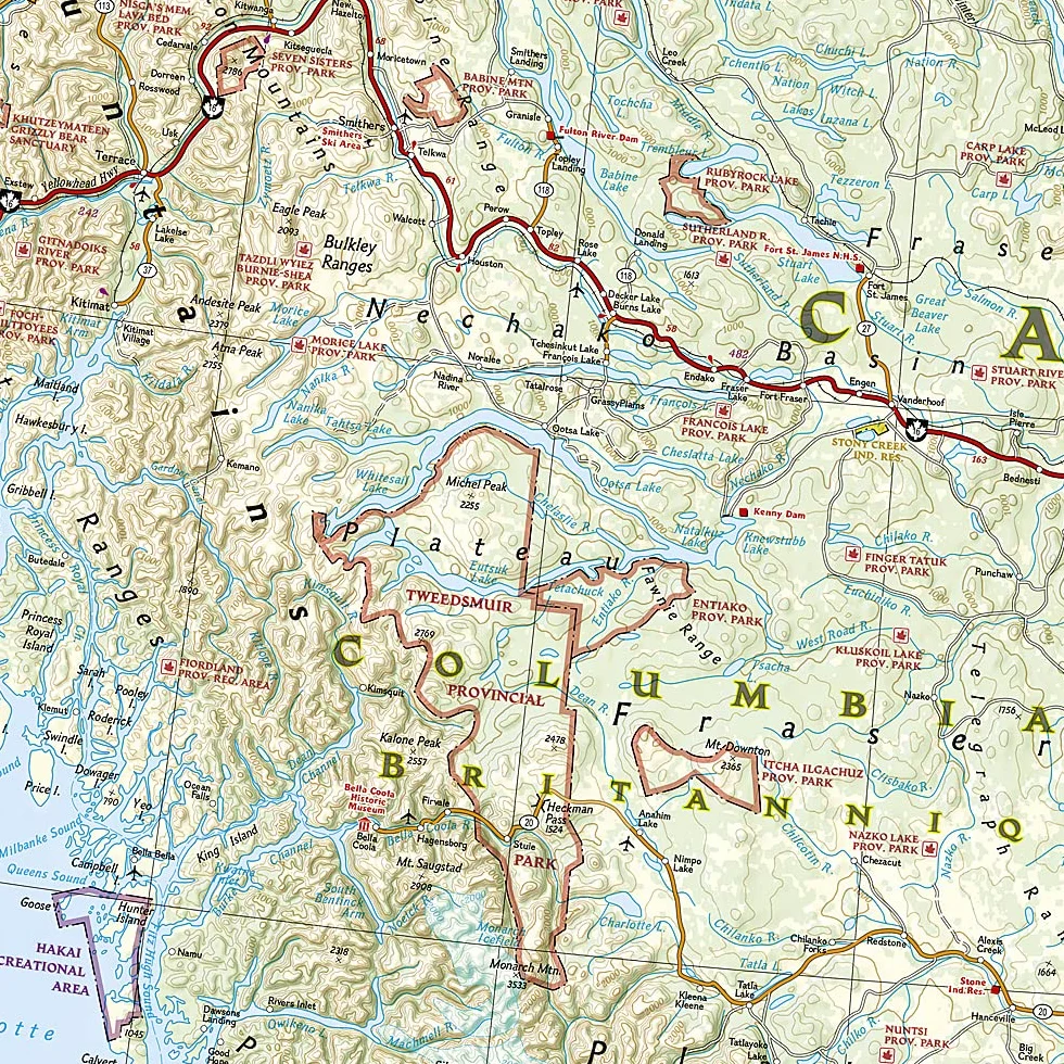 CANADA WEST 1/2M1: Adventure Maps: 3113