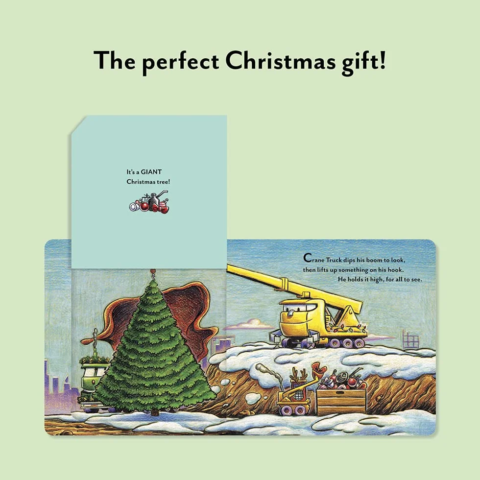 Construction Site: Merry and Bright: A Christmas Lift-the-Flap Book (Goodnight, Goodnight Construction Site)