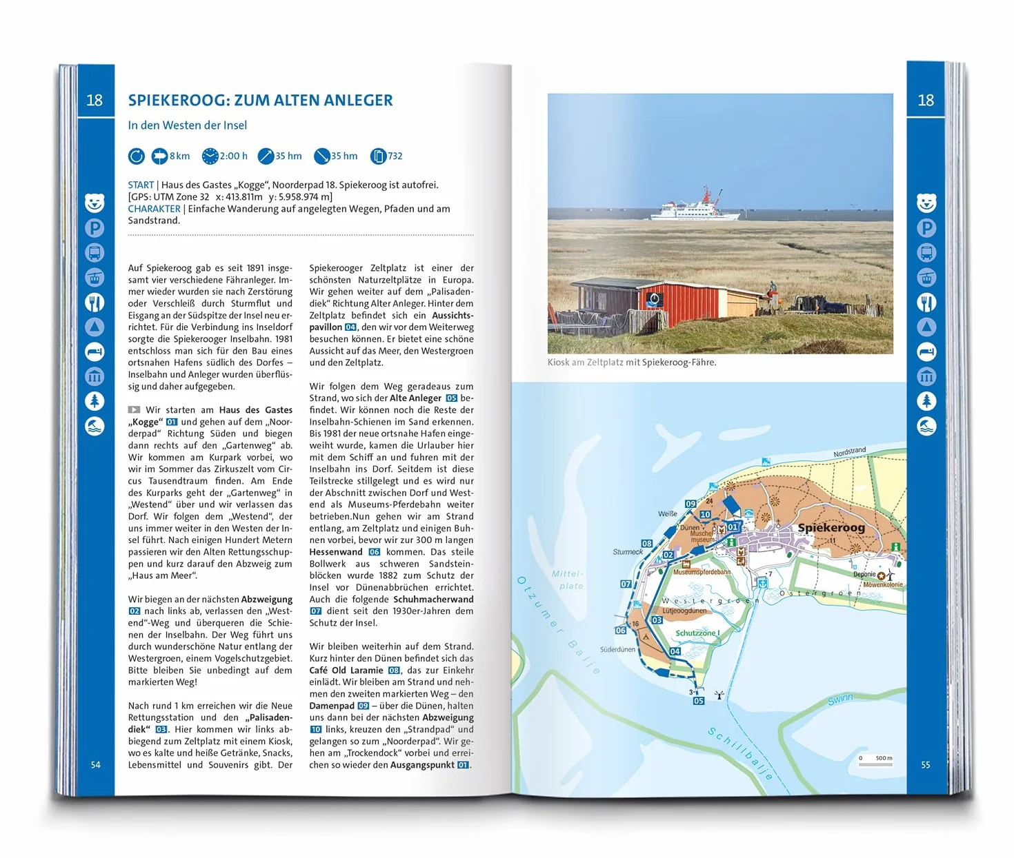 KOMPASS Wanderlust Deutsche Küste: 100 Traumpfade für Flachlandentdecker und Küstenwanderer, GPX-Daten zum Download: 1604