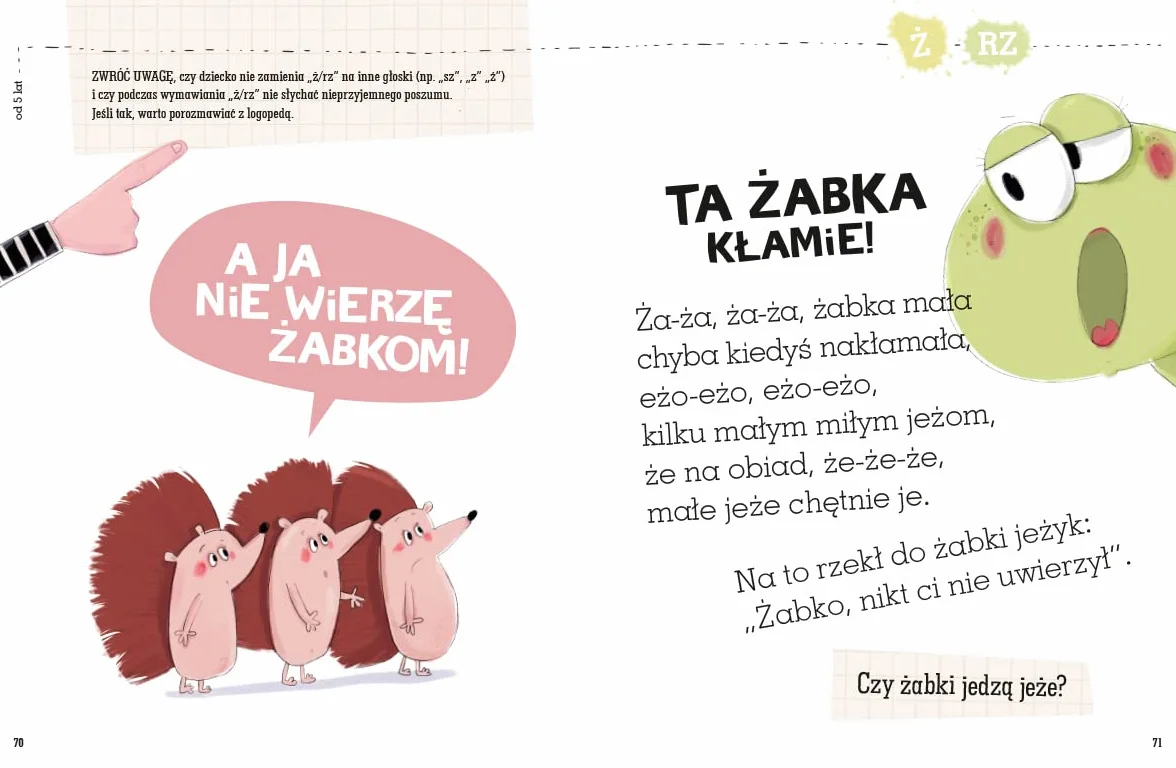 WIERSZYKI ĆWICZĄCE JĘZYKI RYMOWANKI LOGOPEDYCZNE