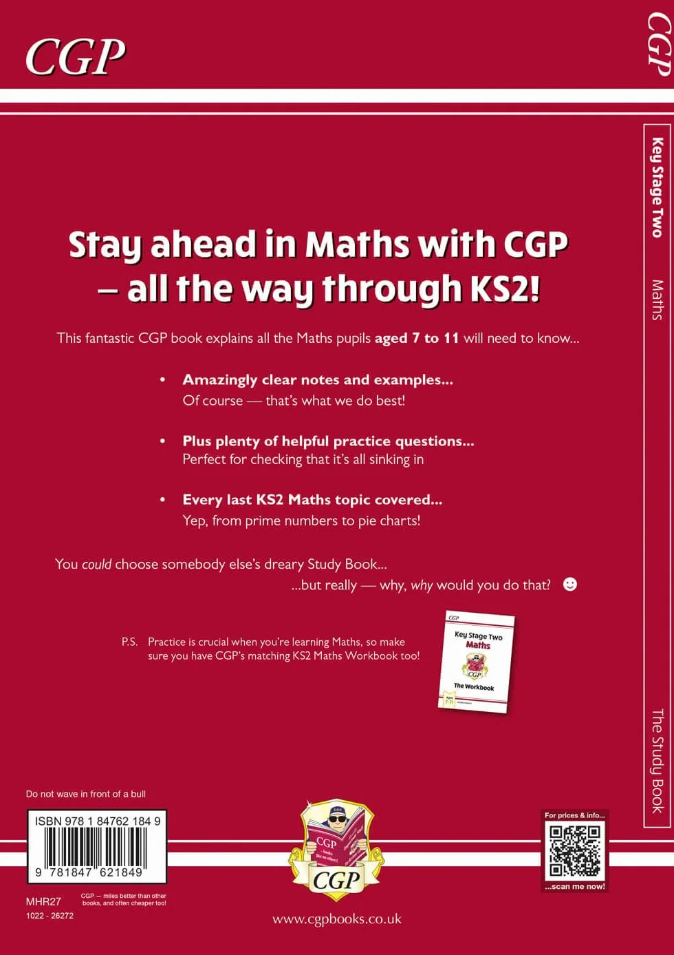 KS2 Maths Study Book - Ages 7-11