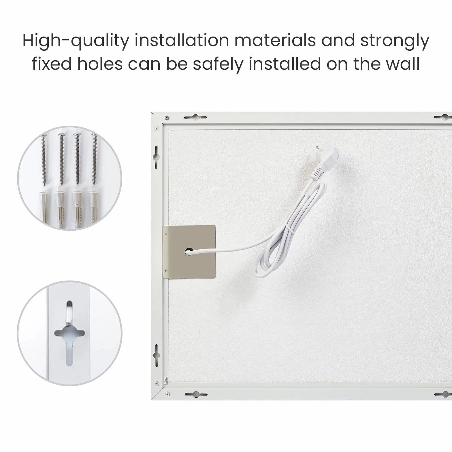 Podczerwień 180 W, montaż na podczerwień do 120 stopni Celsjusza do 2-5㎡ - 1-3 min na monitorze - TÜV + 10 lat .