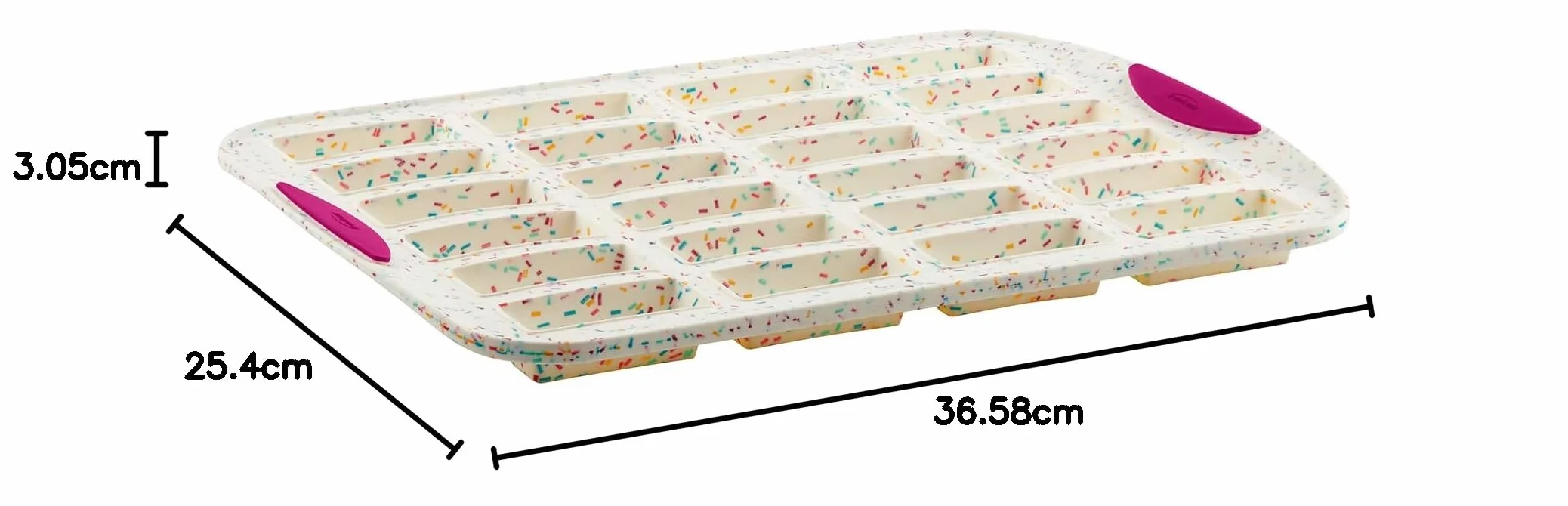Mini patelnia do baru 24-karatowe fuksja