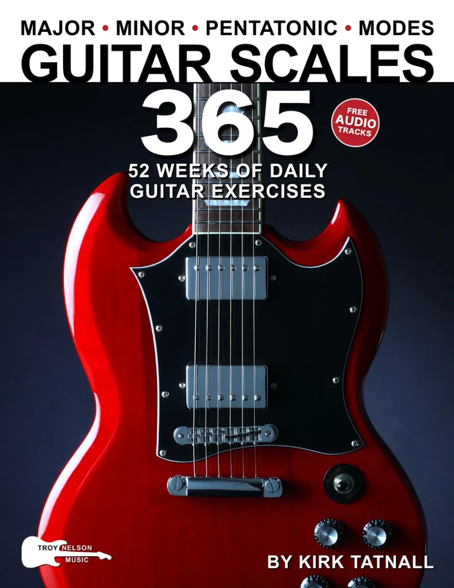 Guitar Scales 365: 52 Weeks of Daily Guitar Exercises—Major, Minor, Pentatonic & Modes. Plus, the Guitar CAGED System!