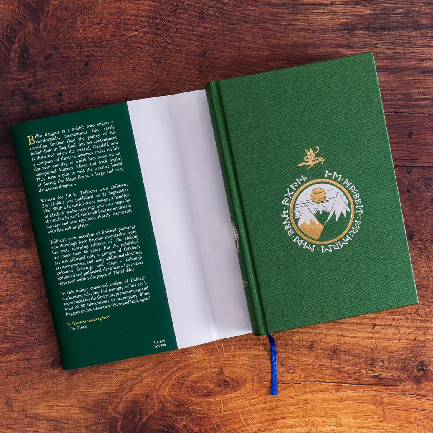 The Hobbit - Illustrated by the Author: J.R.R. Tolkien: Delve into the realm of good versus evil with this well-loved classic.