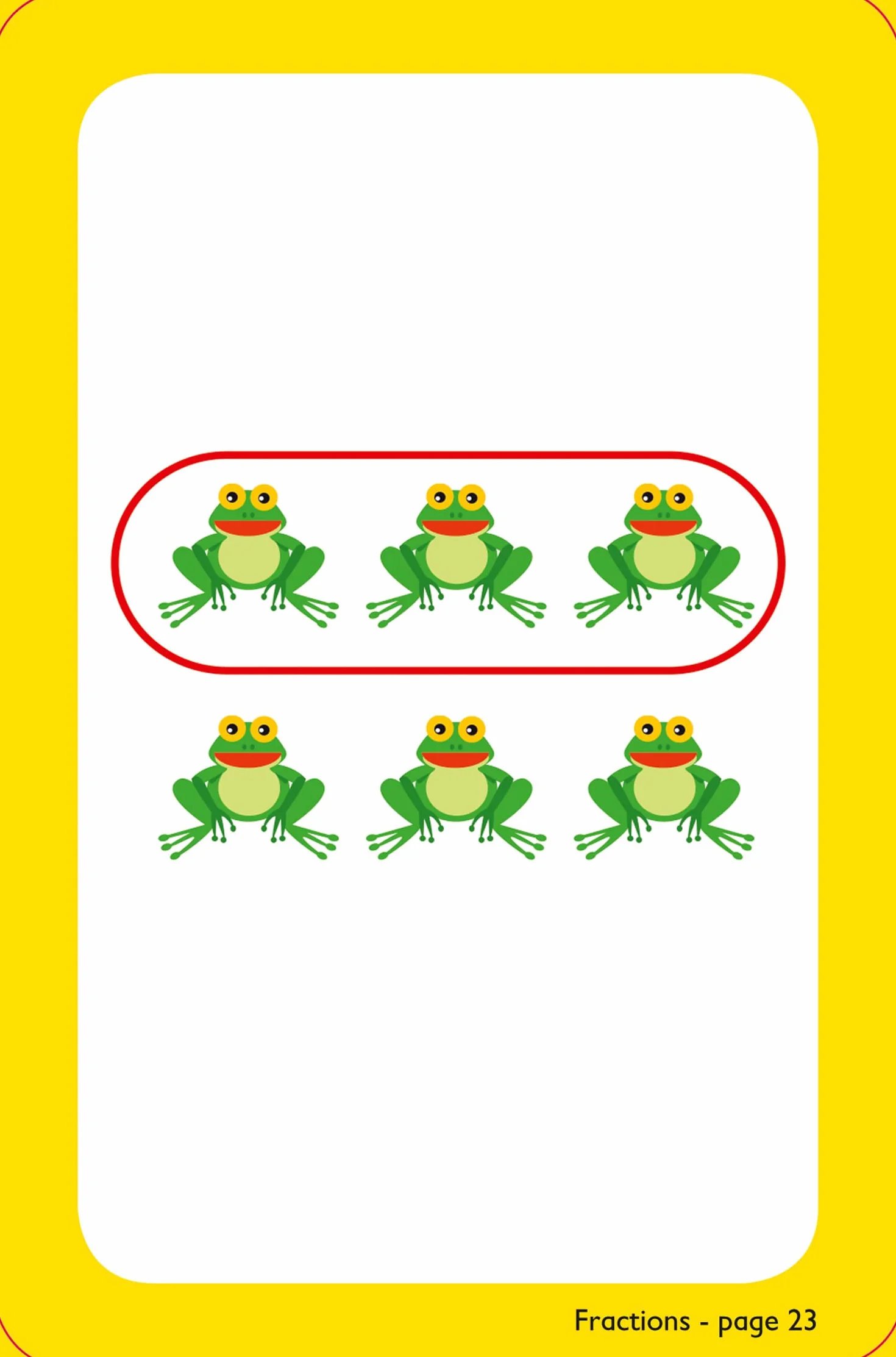 Fractions Flashcards: Ideal for home learning