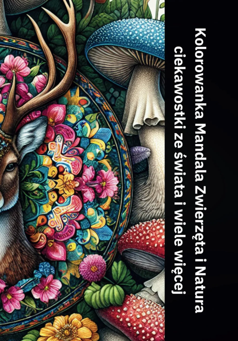 Kolorowanka Mandala Zwierzęta Natura Kwiaty Antystresowa Relaksująca