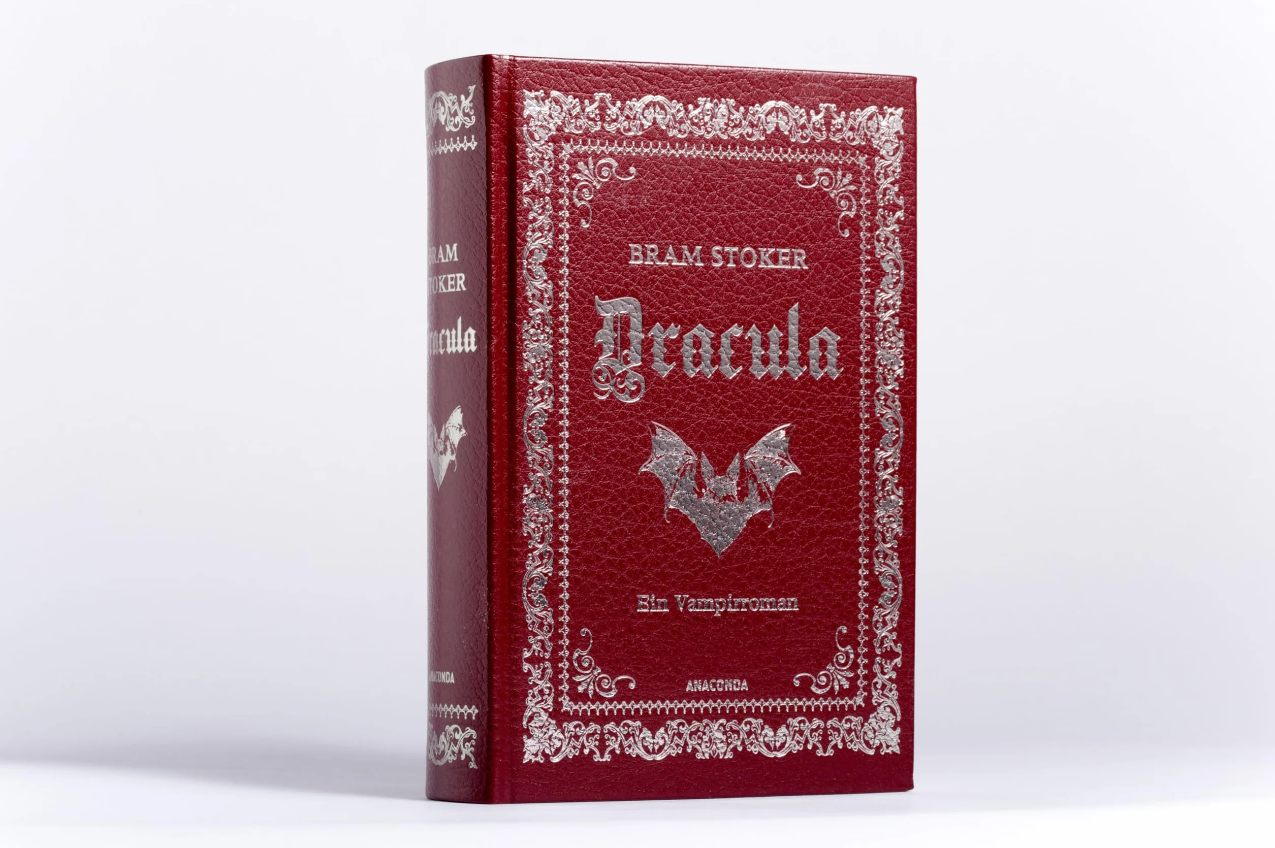 Dracula. Ein Vampirroman: Bram Stokers Schauerroman, klassisch in Cabra-Leder gebunden, mit Prägung: 19