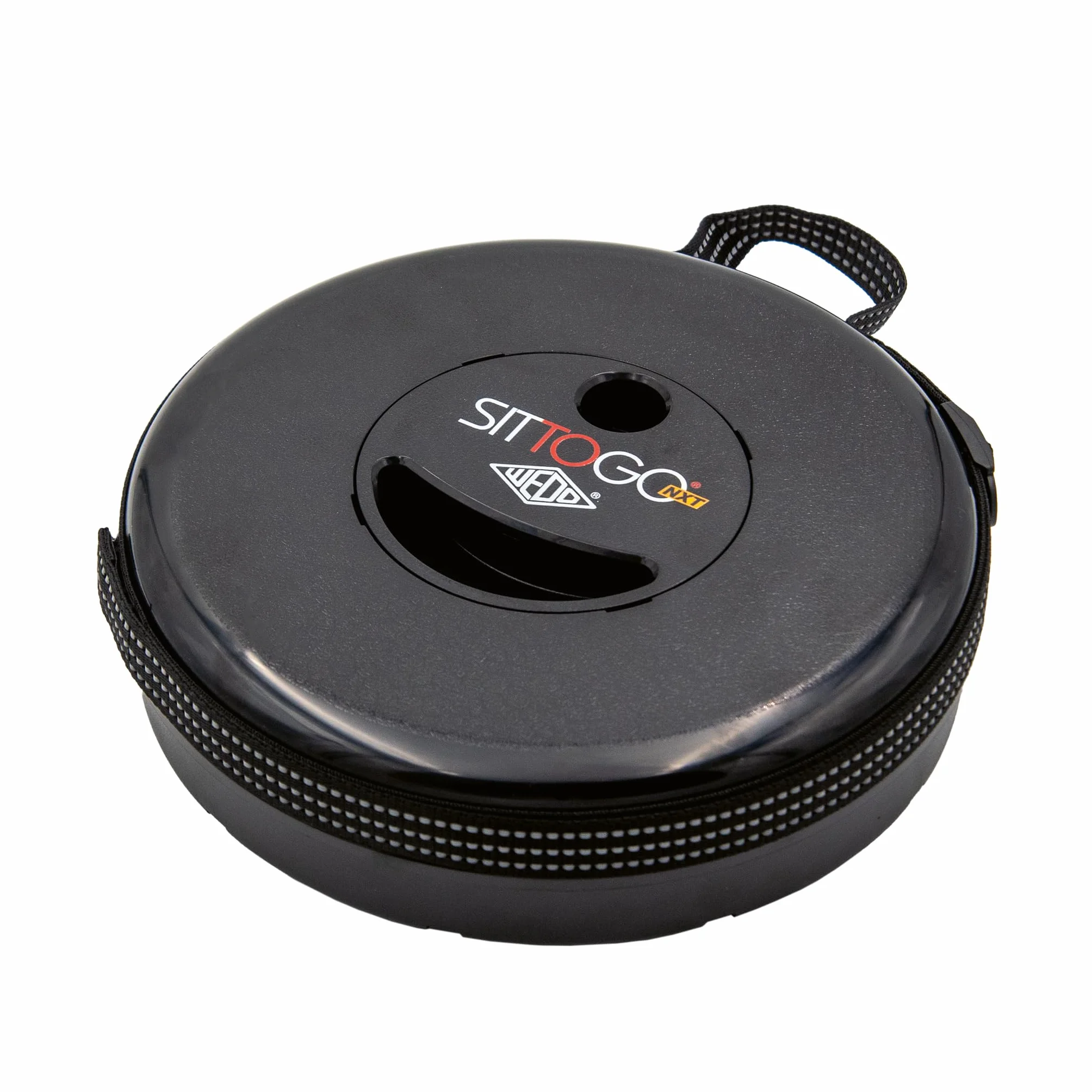 WEDO SITTOGO®NXT taboret teleskopowy, certyfikat TÜV i GS, ulepszona waga drugiej generacji, nośność 1,27 kg, 150 kg, kolor czarny