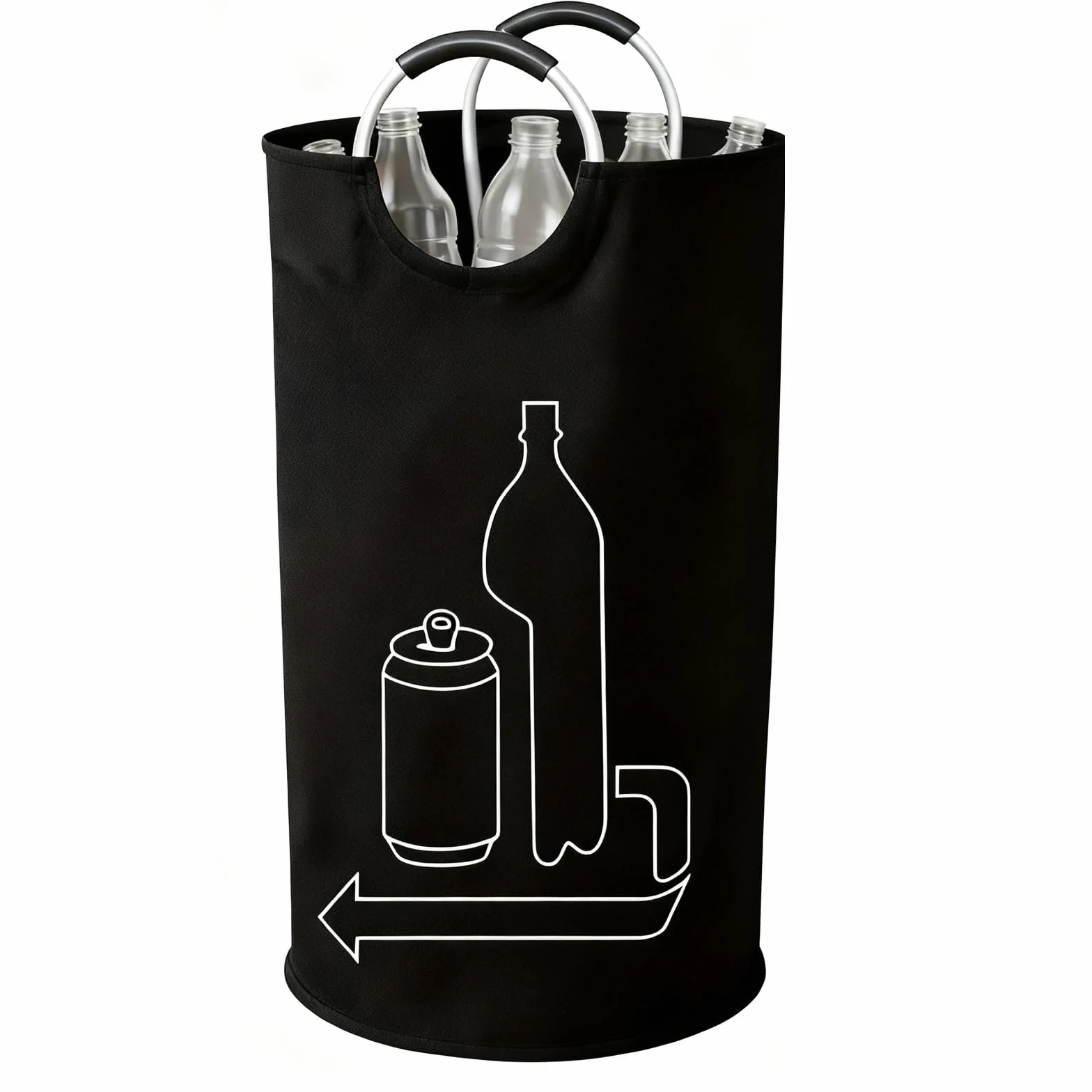 115L Recykling Kosz na śmieci Sortowanie Selektywne Selektywne sortowanie Kosz na śmieci z aluminiowymi uchwytami Kosz na śmieci Kuchnia Przechowywanie butelek