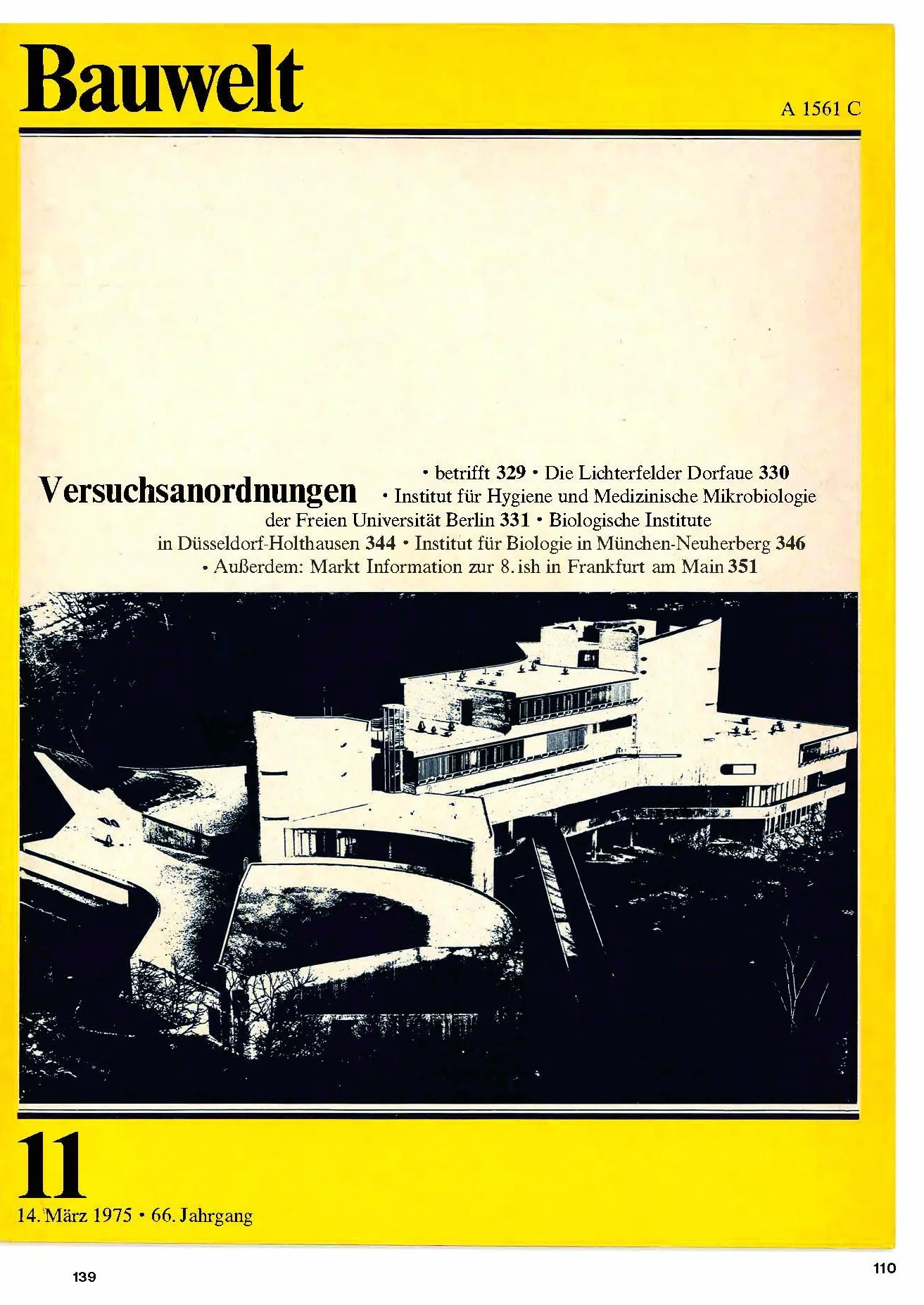 Mäusebunker and Hygieneinstitut: Two Berlin Brutalist Icons