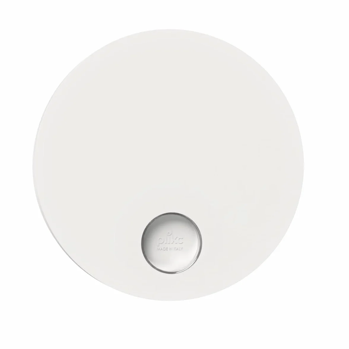 Aspirator ścienny z zasysaniem osiowym WIFI serii "Ario W" z czujnikiem wilgotności i zegarem - 100% MADE IN ITALY (Średnica 100 Biały)