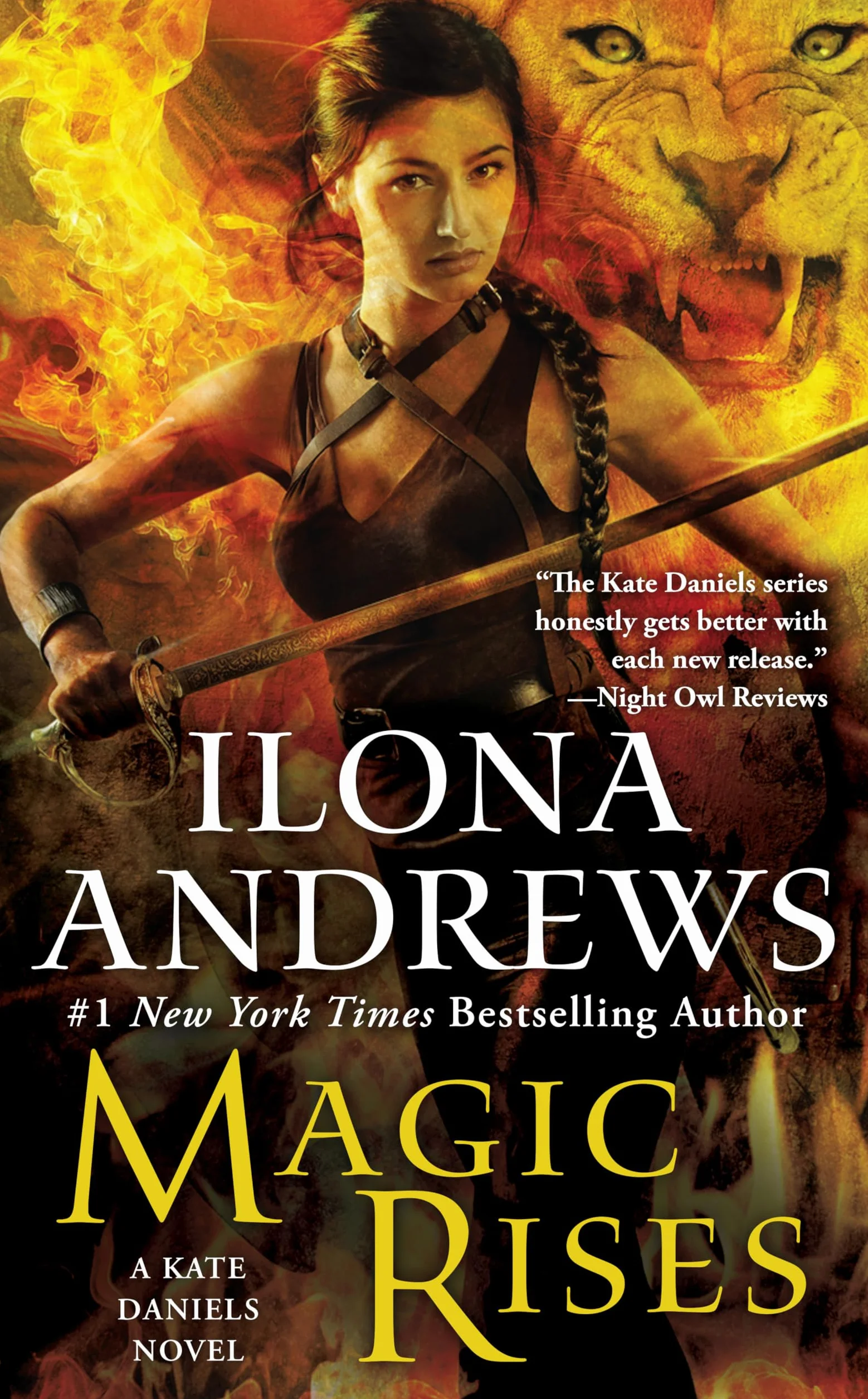 Magic Rises: A Kate Daniels Novel 6