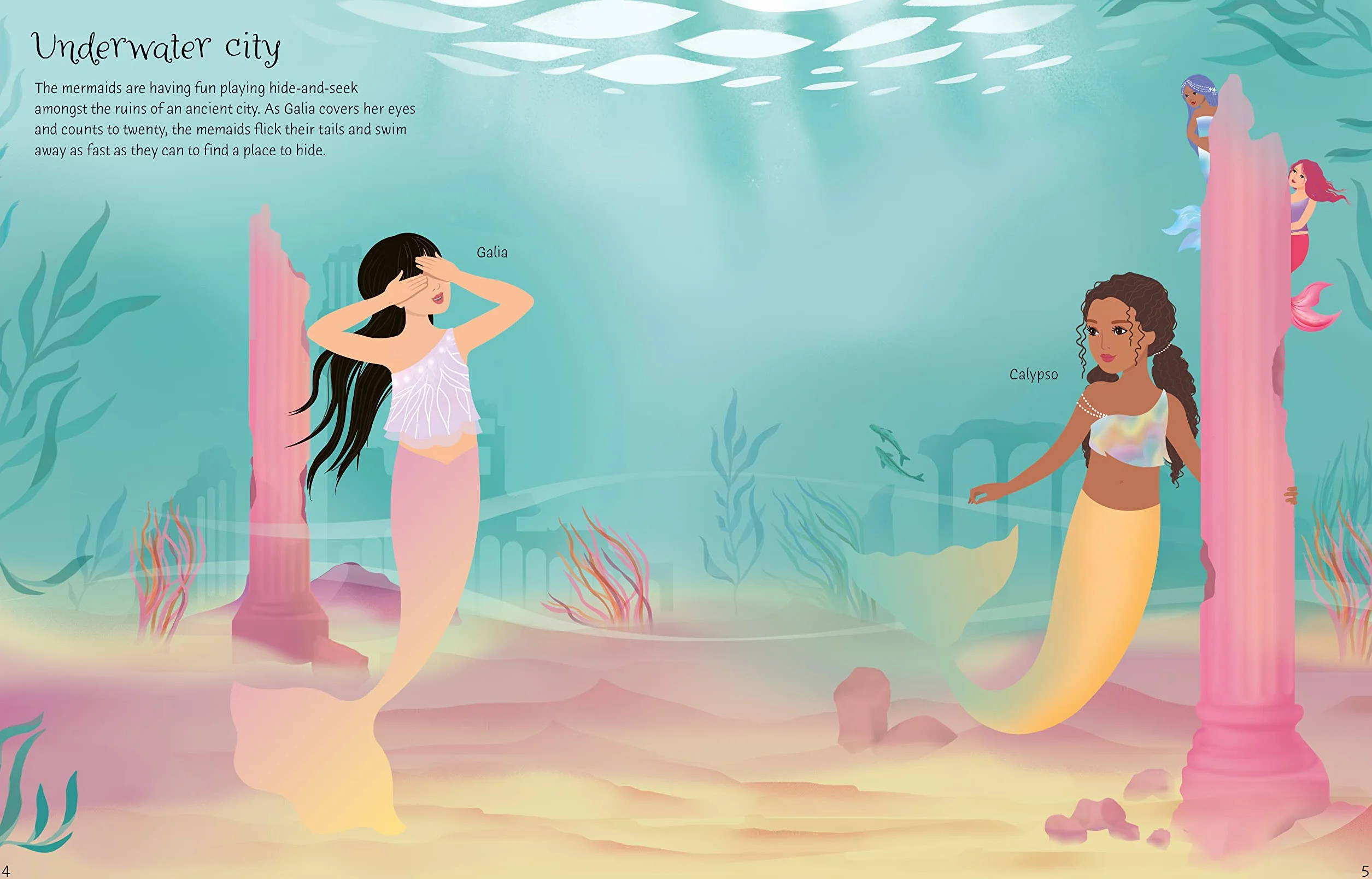 Sticker Dolly Dressing Mermaid Kingdom