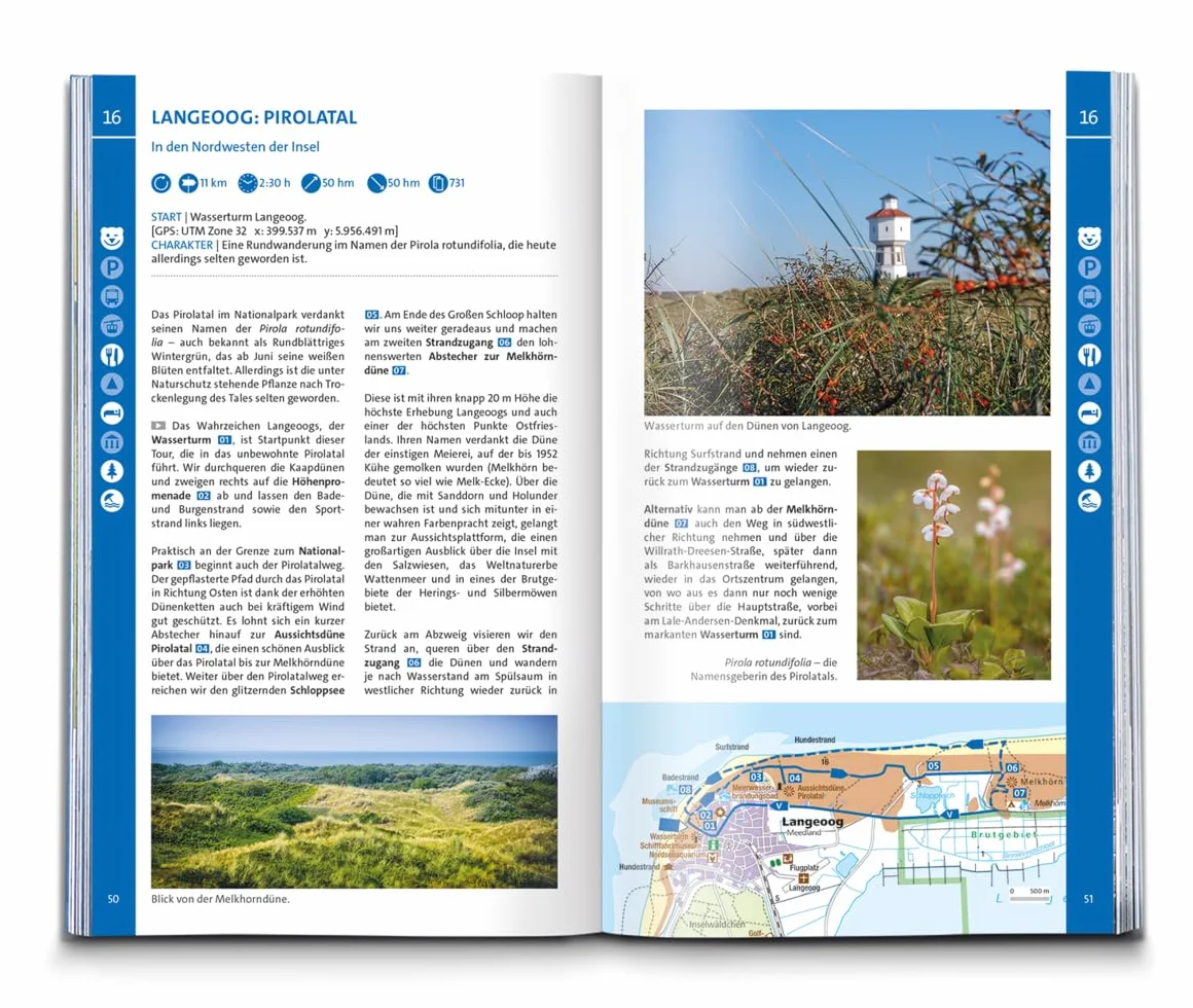 KOMPASS Wanderlust Deutsche Küste: 100 Traumpfade für Flachlandentdecker und Küstenwanderer, GPX-Daten zum Download: 1604