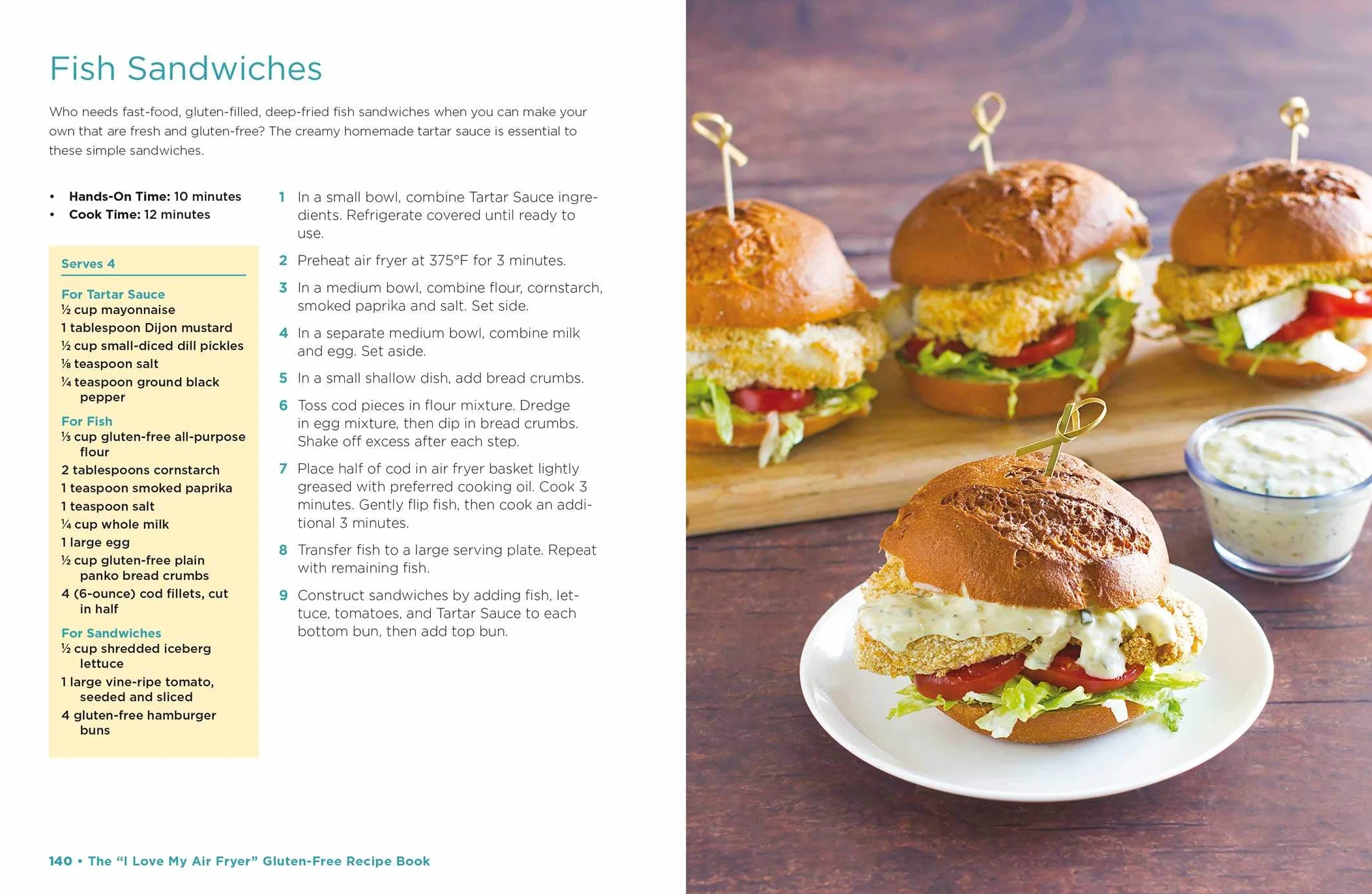 The I Love My Air Fryer Gluten-Free Recipe Book: From Lemon Blueberry Muffins to Mediterranean Short Ribs, 175 Easy and Delicious Gluten-Free Recipes