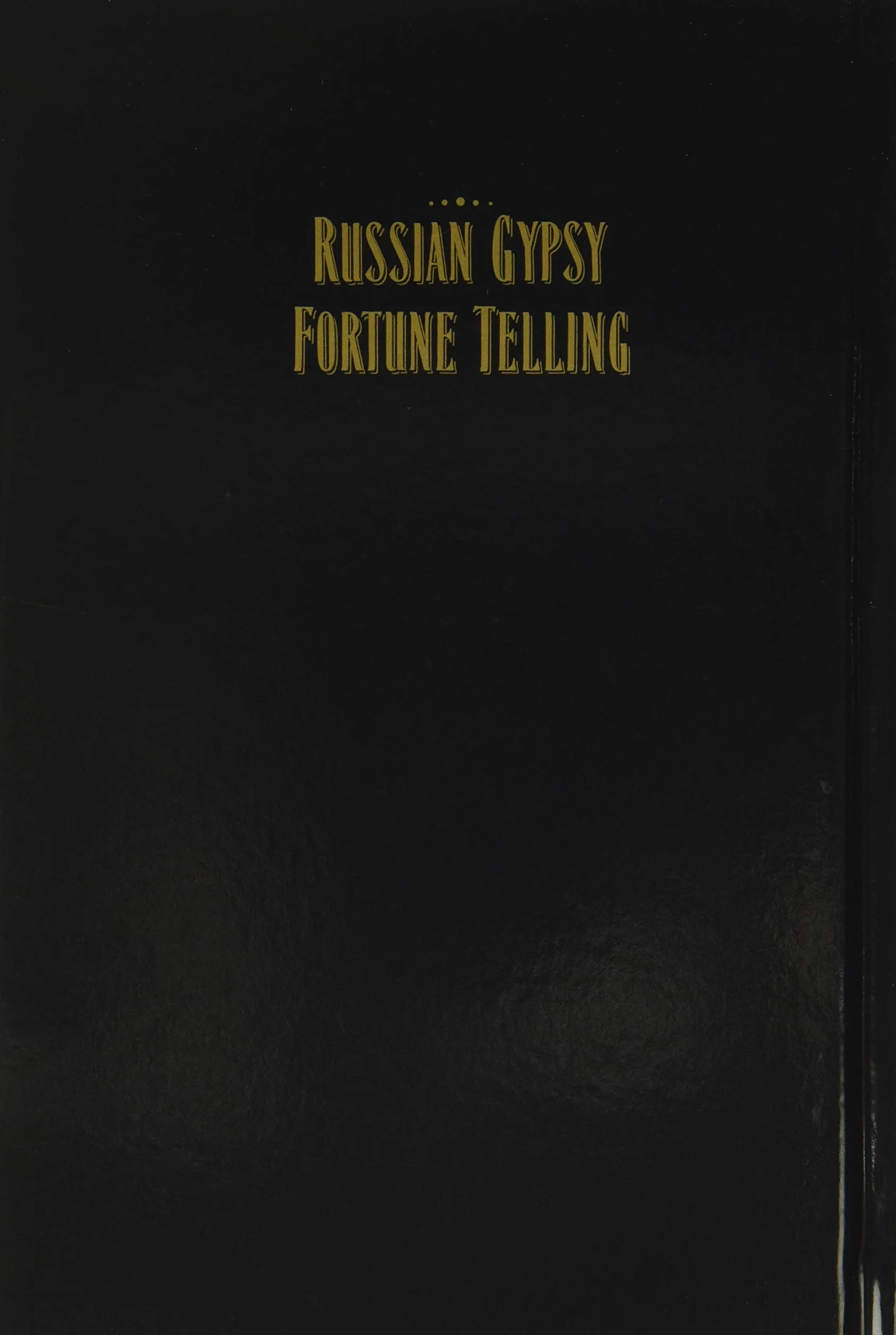 Russian Gypsy Fortune Telling Cards