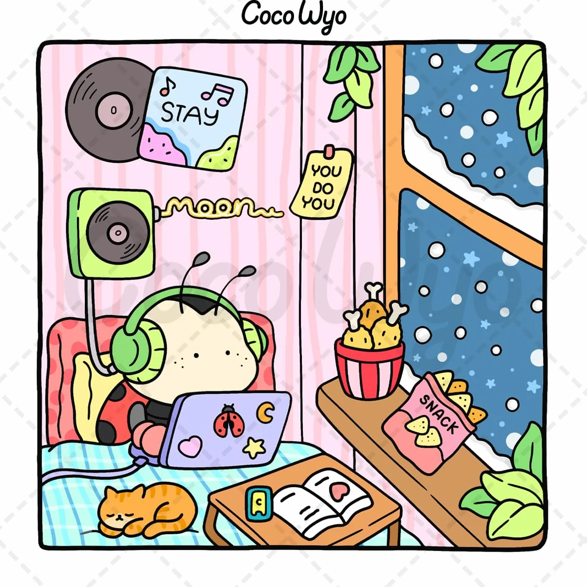 Cozy Friends: Coloring Book for Adults and Teens Featuring Super Cute Animal Characters with Easy and Simple Designs for Relaxation