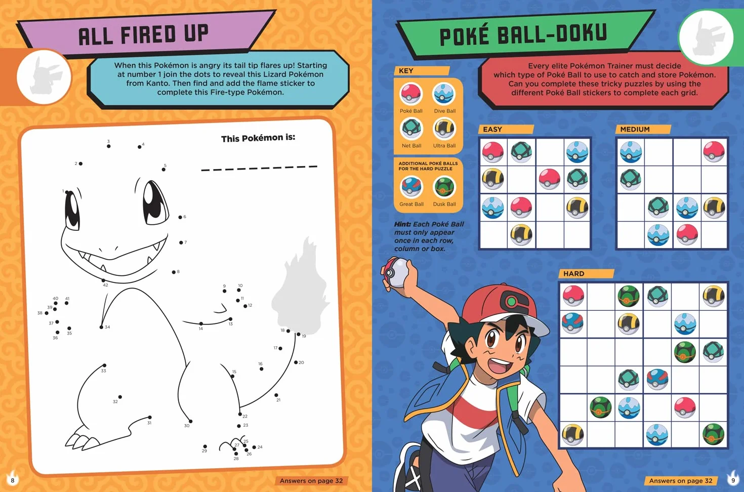 Pokemon Epic Stickers Sticker Activity for Pokemon Fans