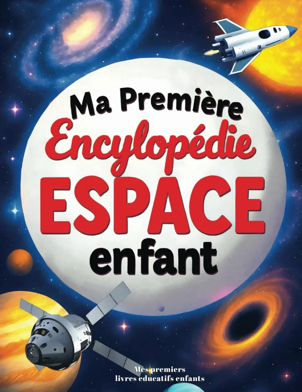 Ma Première Encyclopédie Espace enfant: Livre éducatif sur l'astronomie pour tout savoir sur la Terre, les planètes, les étoiles, le système solaire et l'Univers, pour enfants curieux de 6 à 12 ans