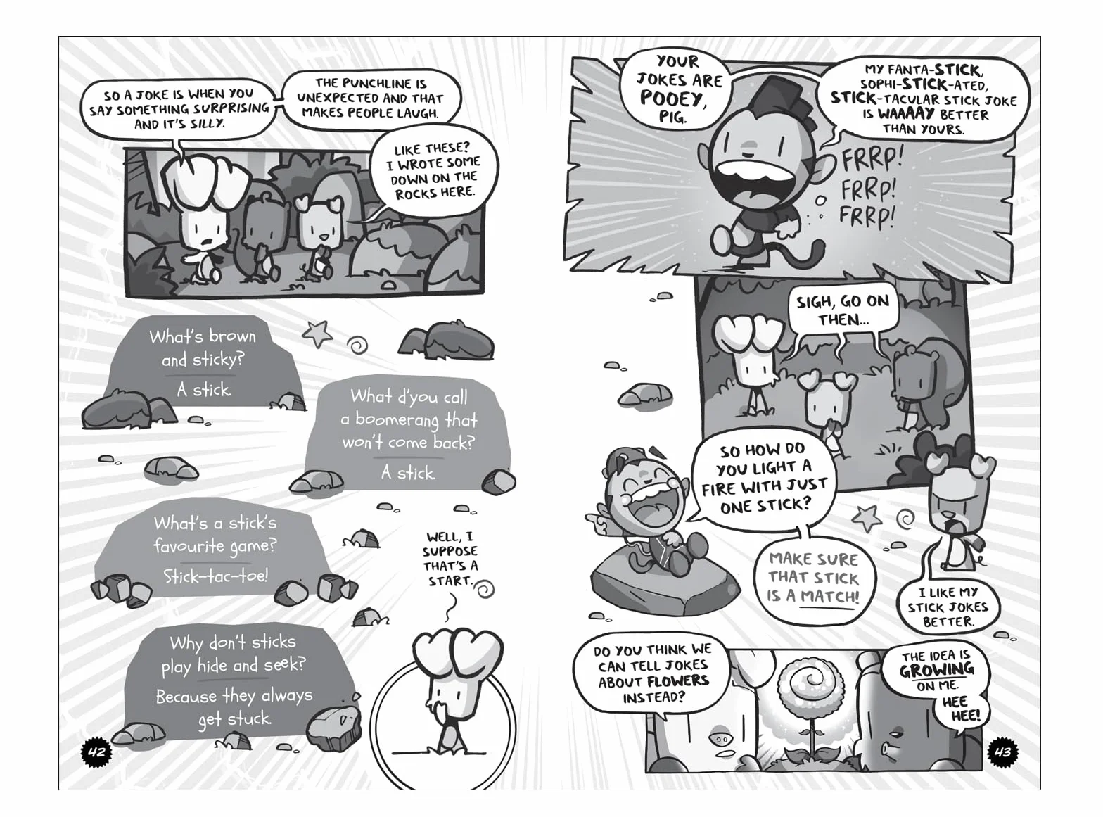 Bunny vs Monkey: The Gigantic Joke Fight! (Phoenix Comic Book by Jamie Smart)