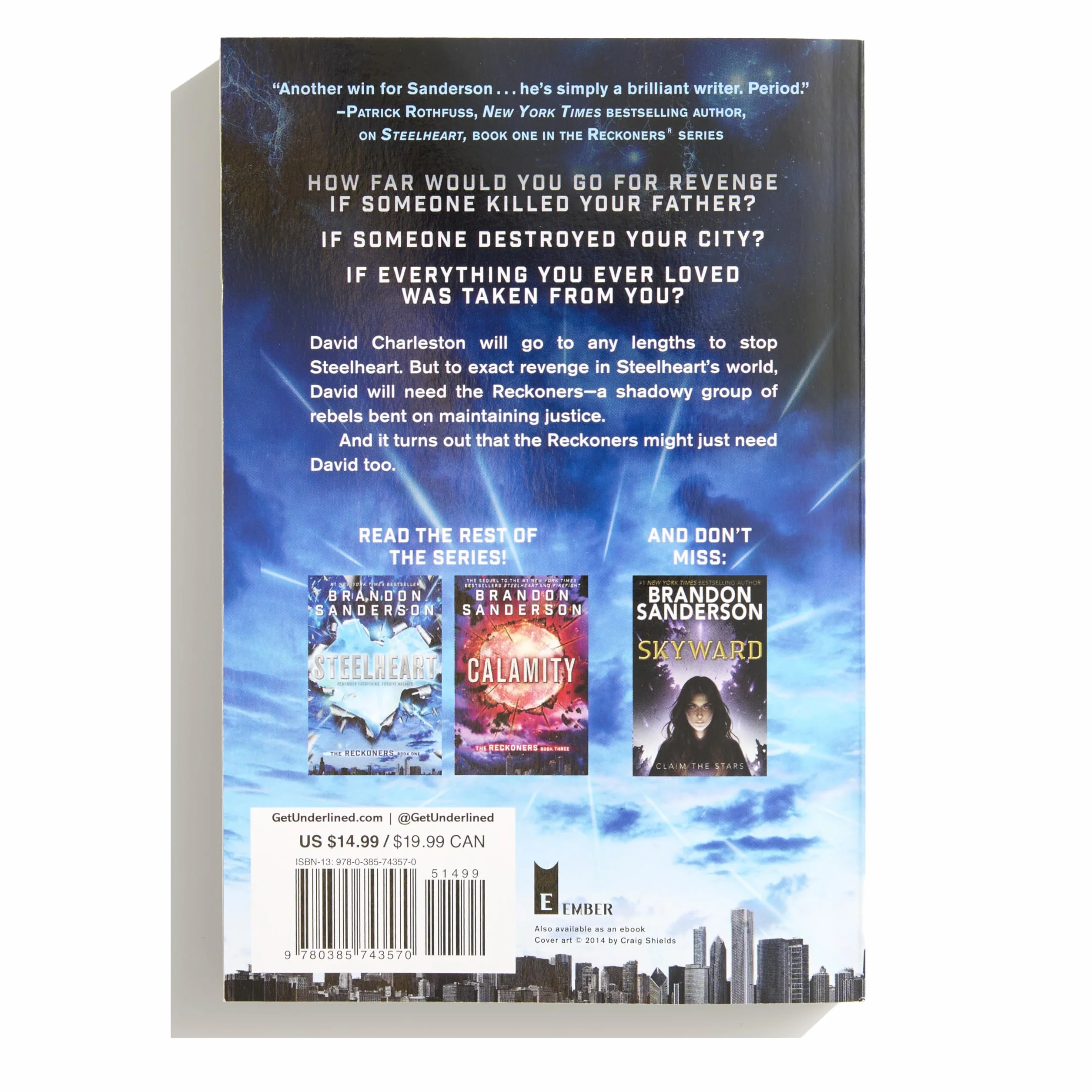 Steelheart: Brandon Sanderson: 1