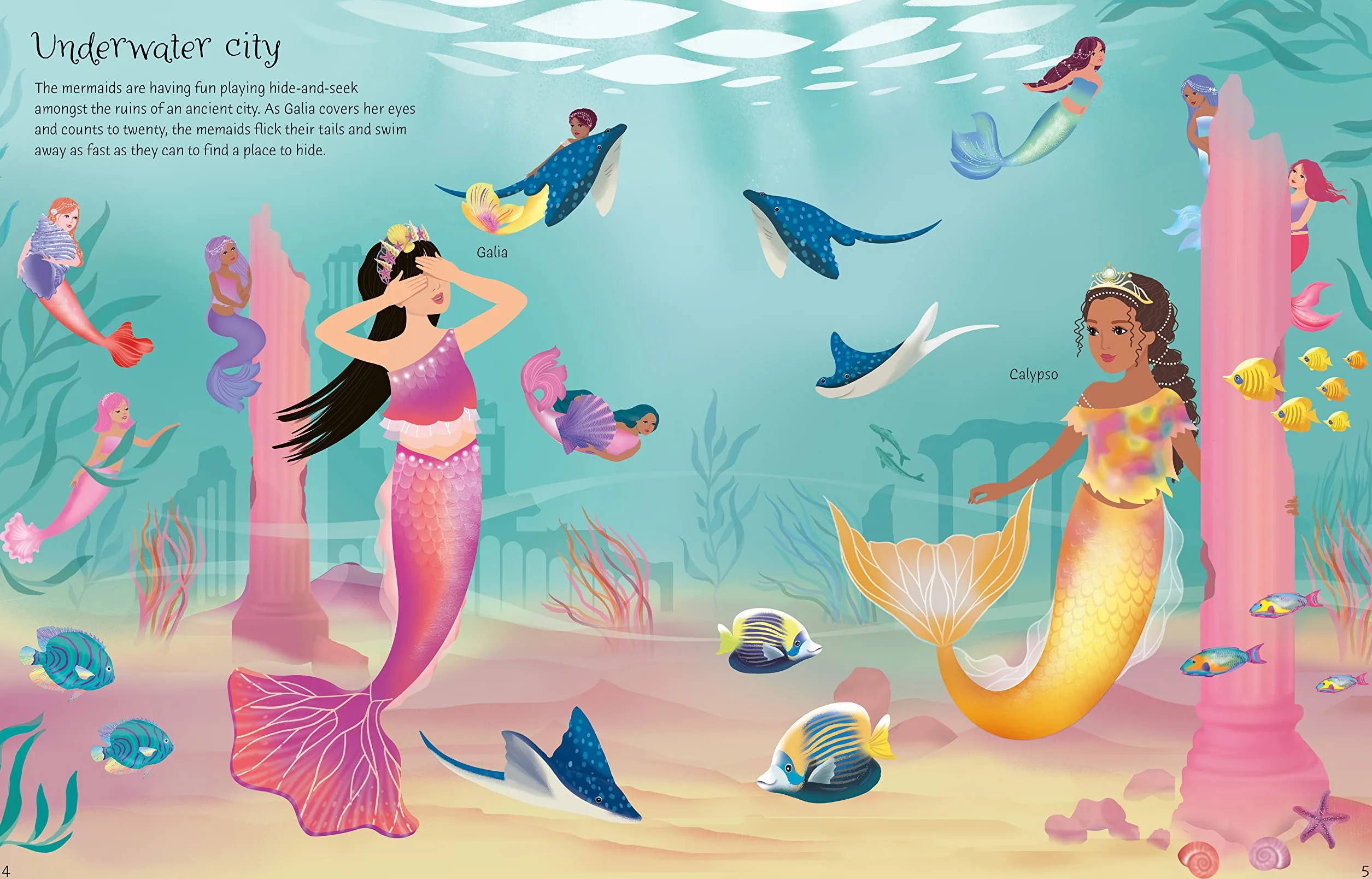 Sticker Dolly Dressing Mermaid Kingdom
