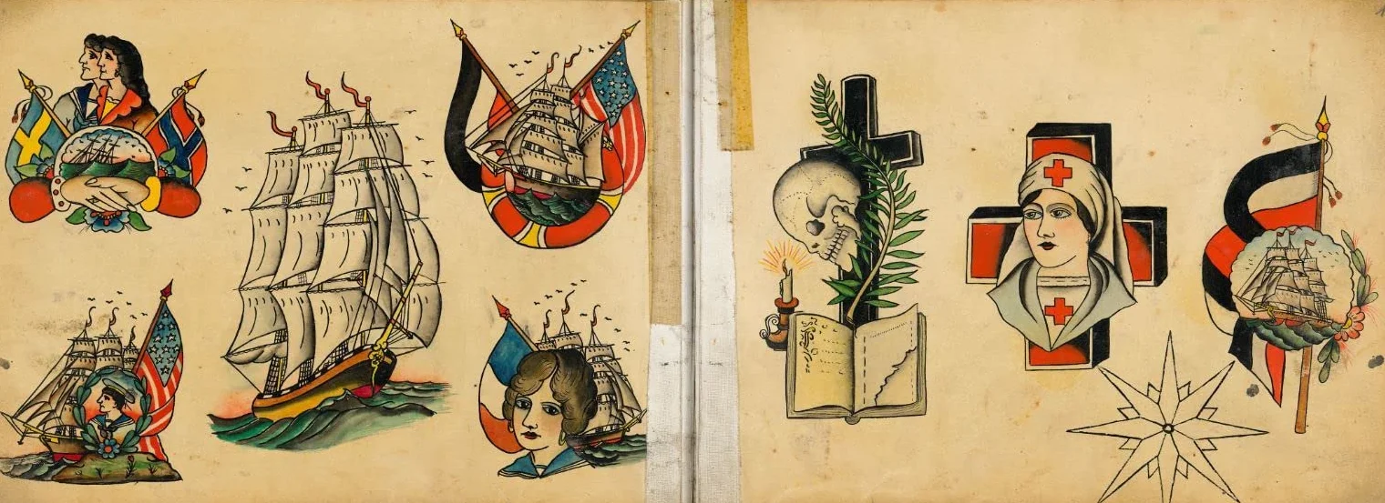 Christian Warlich: Tattoo Flash Book