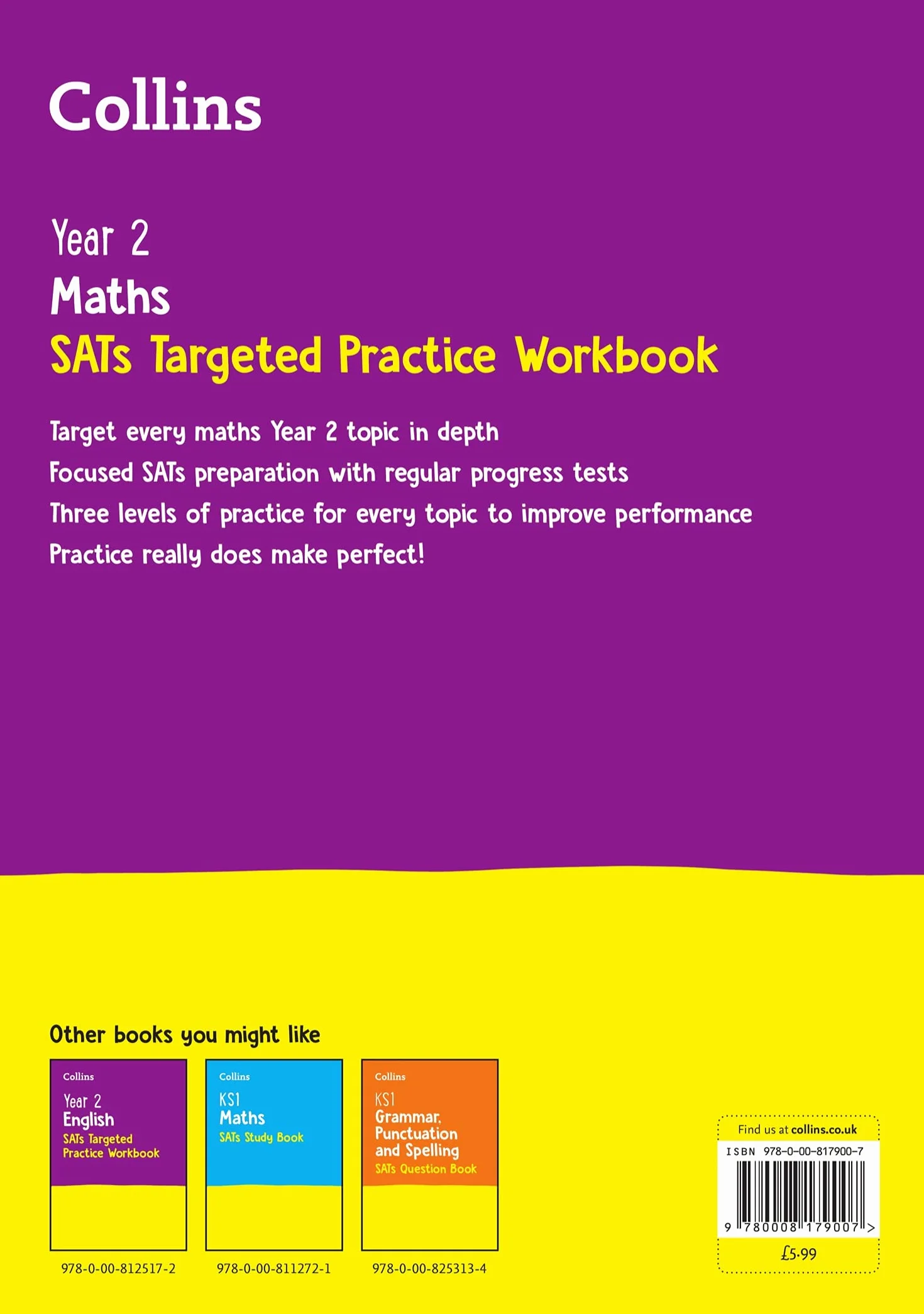 Year 2 Maths Targeted Practice Workbook: Ideal for use at home