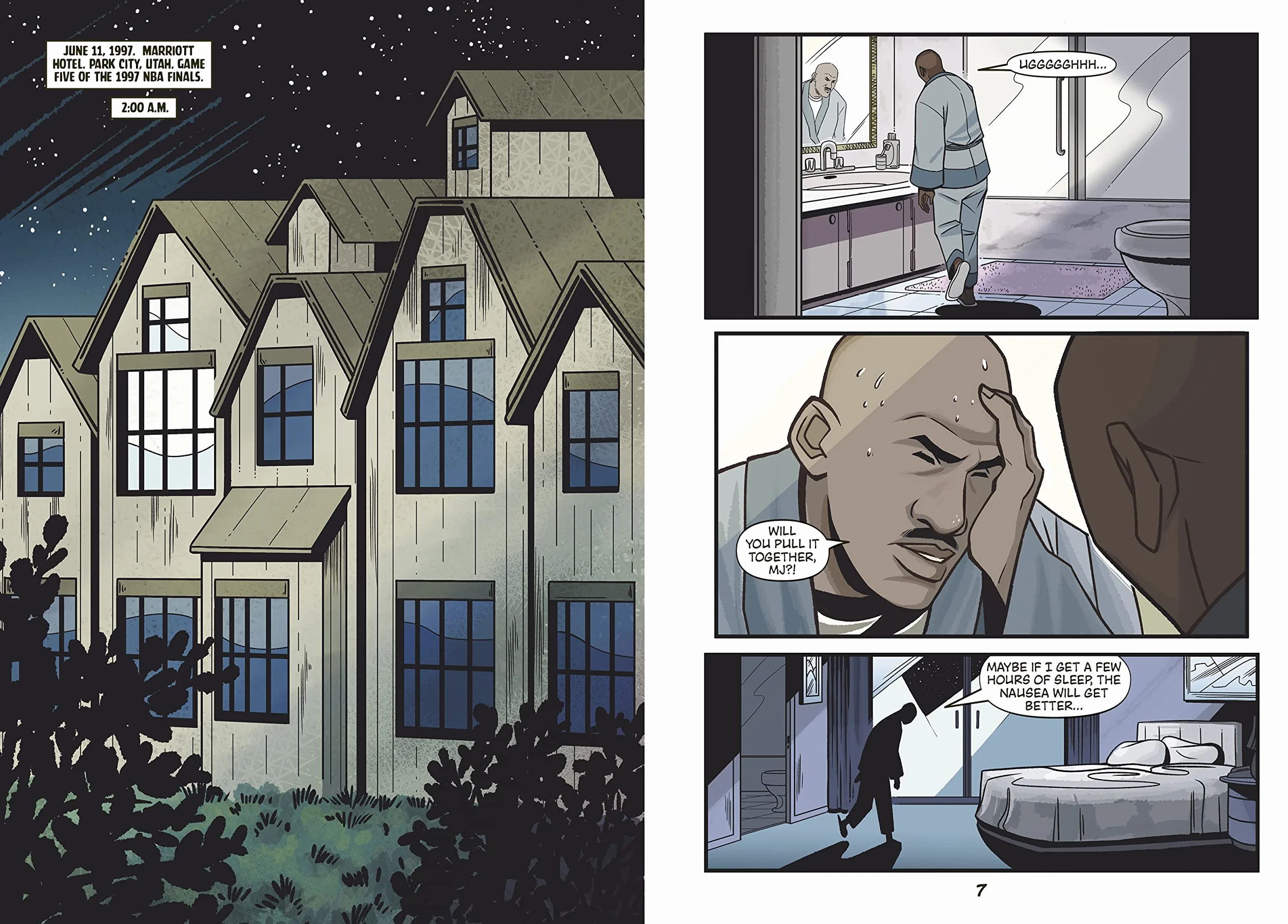 Who Is the Man in the Air?: Michael Jordan: A Who HQ Graphic Novel