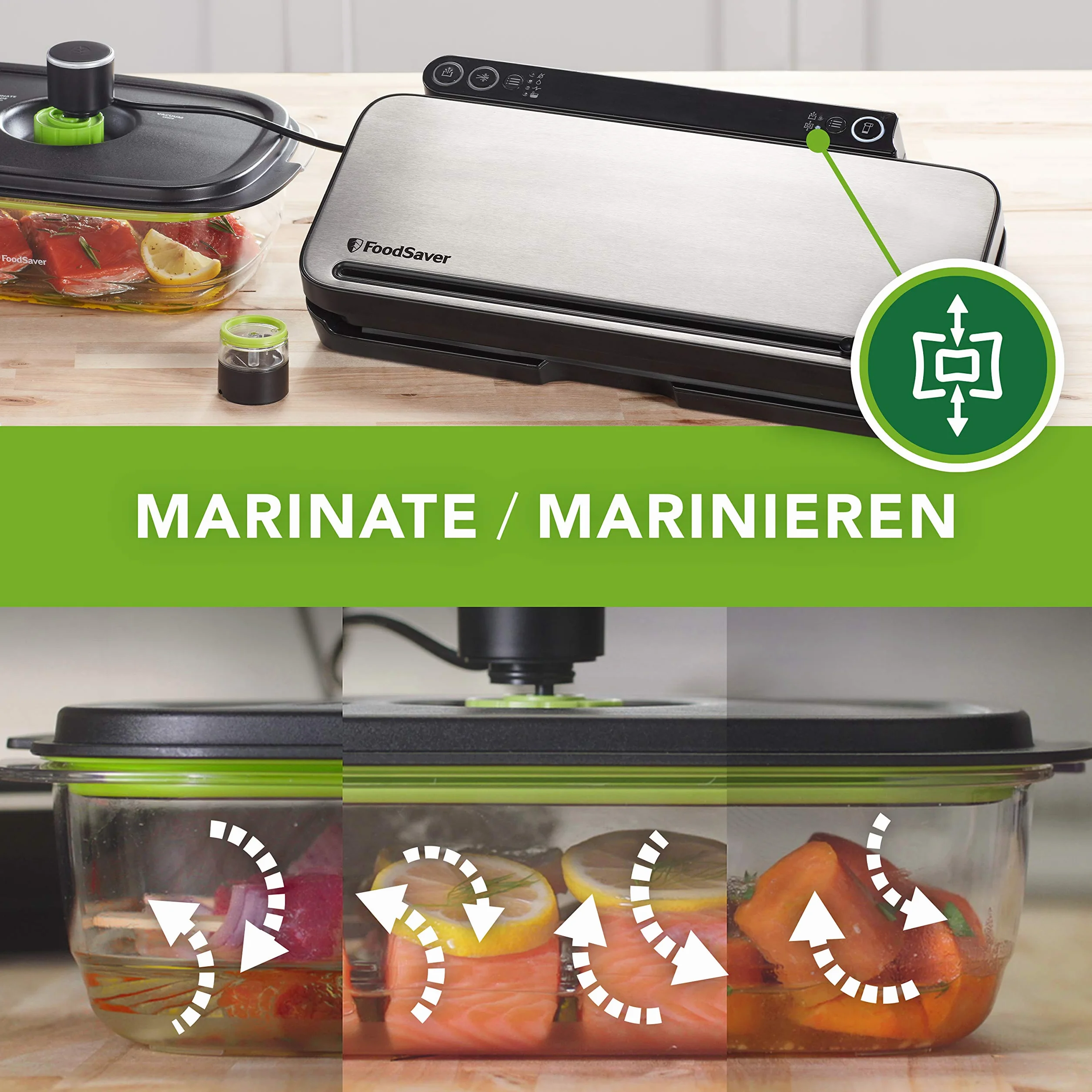 Food Saver Vs3190X Zgrzewarka Próżniowa Czarny Srebrny