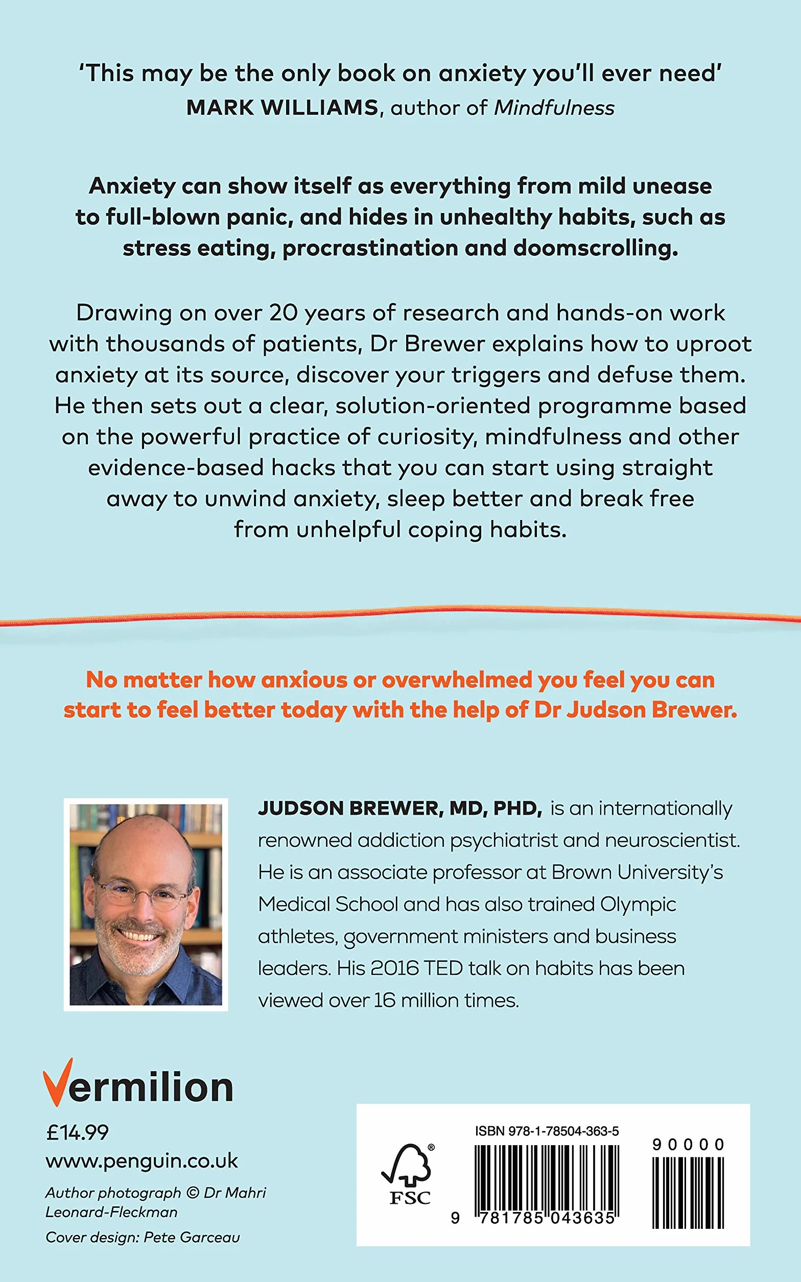 Unwinding Anxiety: Train Your Brain to Heal Your Mind?– The New York Times Bestseller