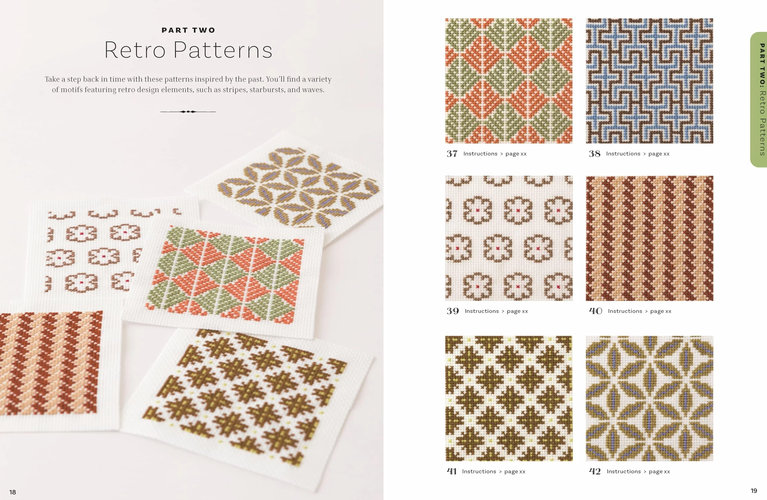 200 Japanese Cross Stitch Designs: Traditional, Geometric, Retro and Floral Patterns for Mindful Stitching