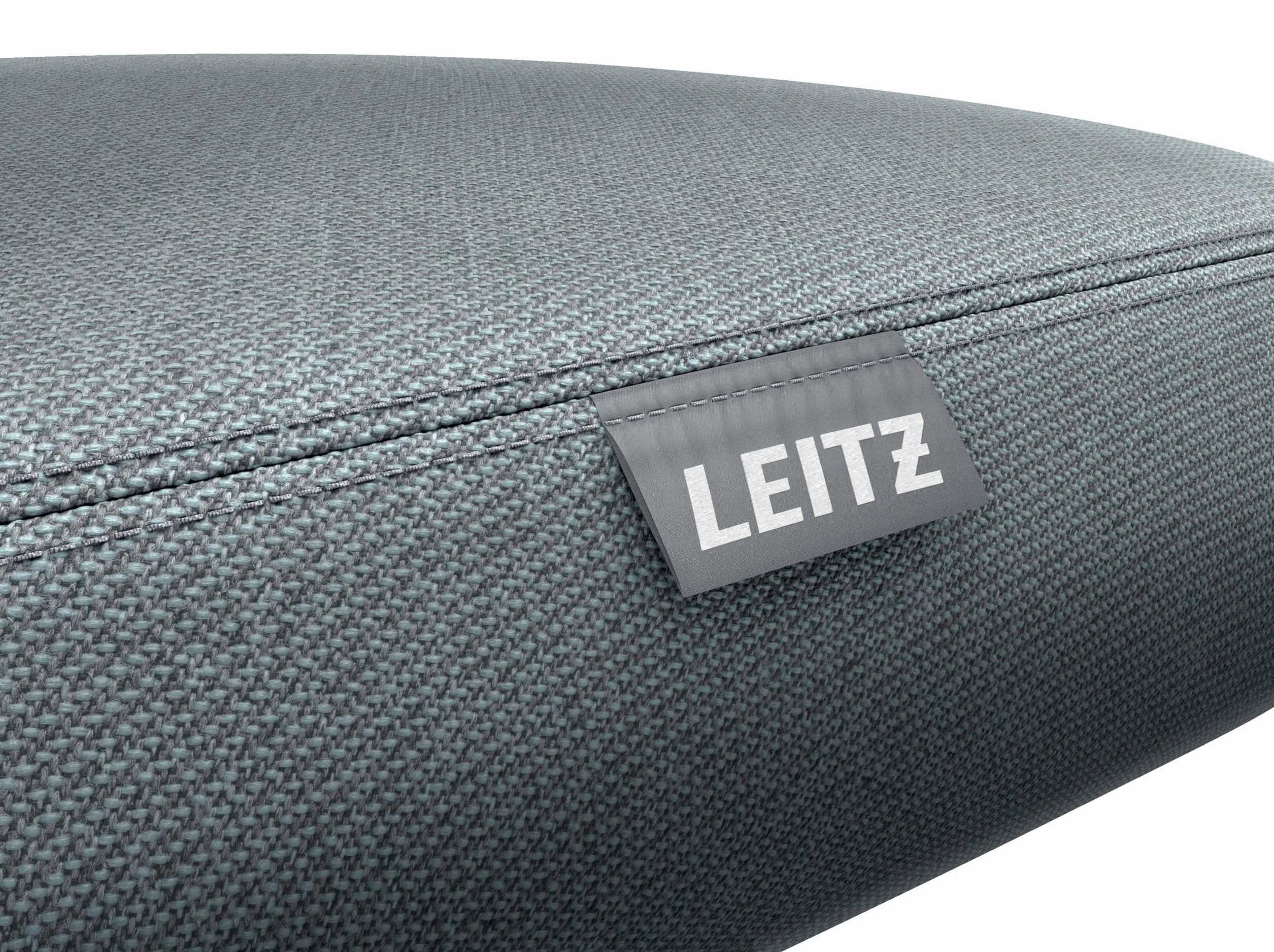 Leitz Ergo Active Stołek na Kółkach Ergonomiczny z Regulacją Wysokości 47-60cm Siedzisko z Poduszką Pianki Podwójnej Gęstości Czarny